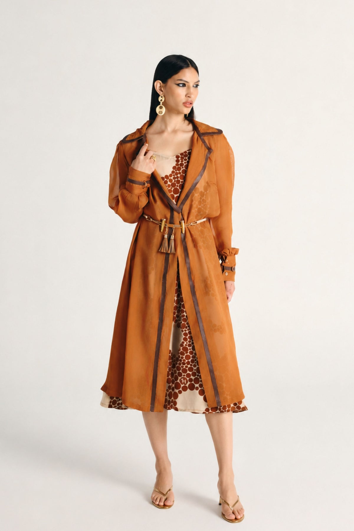 Haneen Trench Coat Set