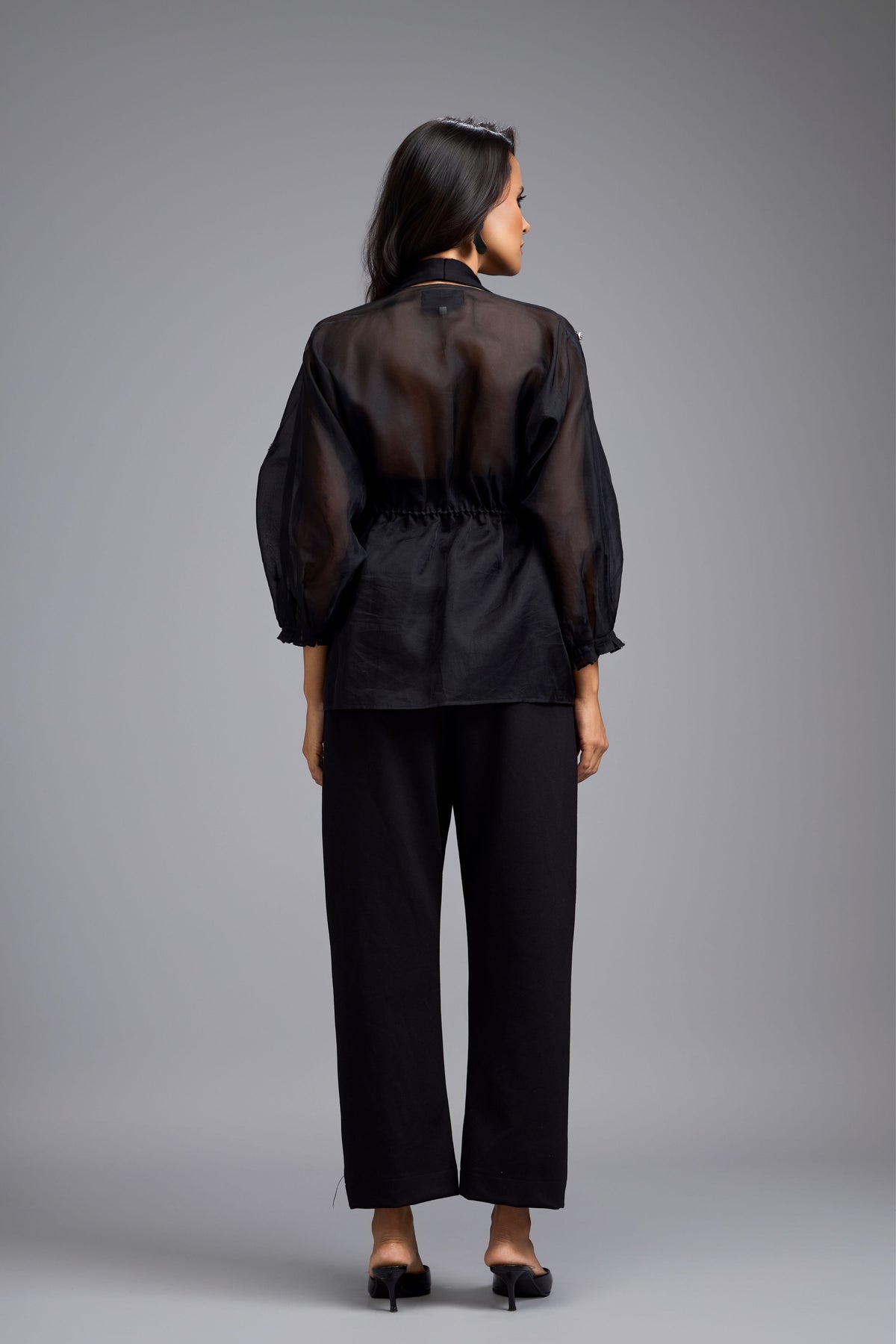 Black Embellished Top