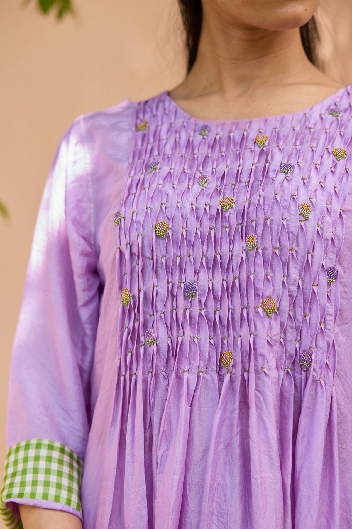 Radiant Lavender Kurta Set