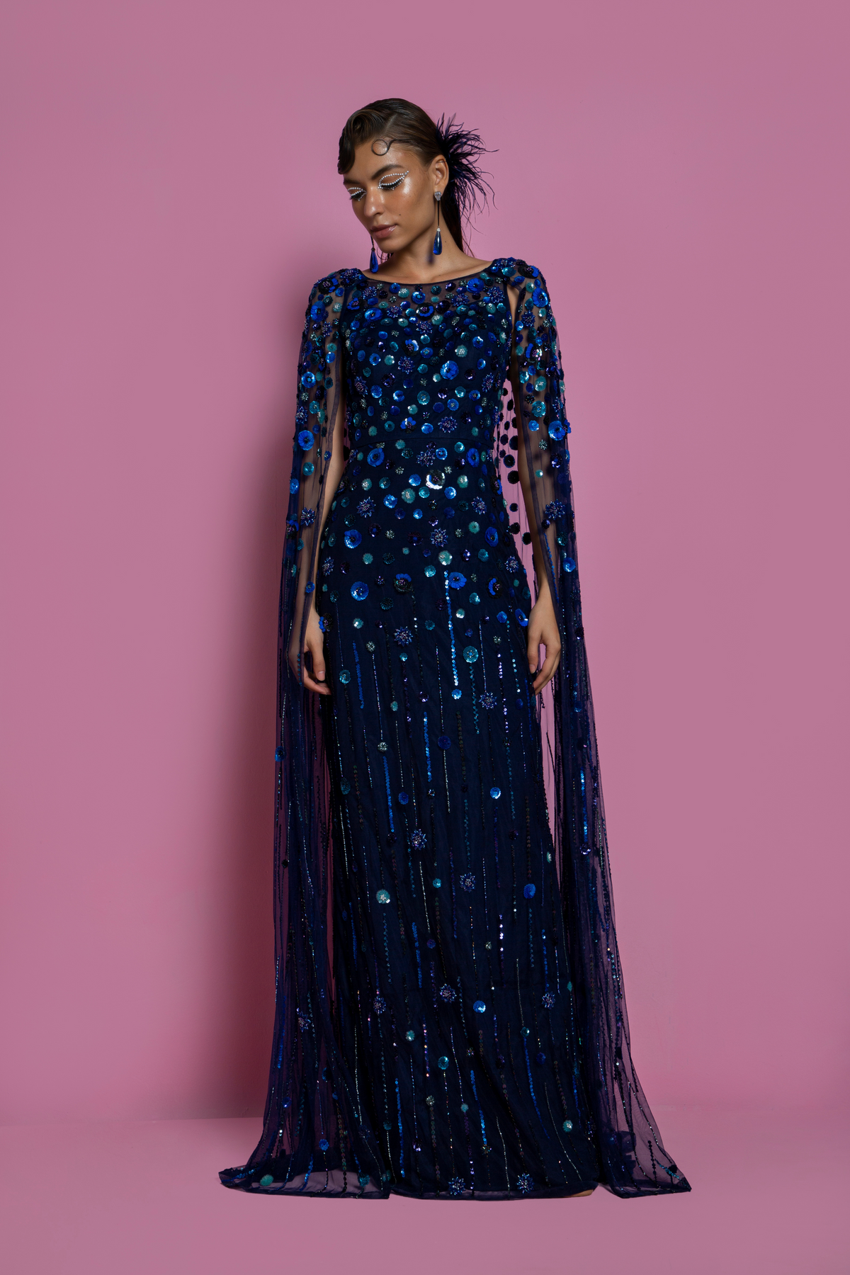 Ava Sequin Gown