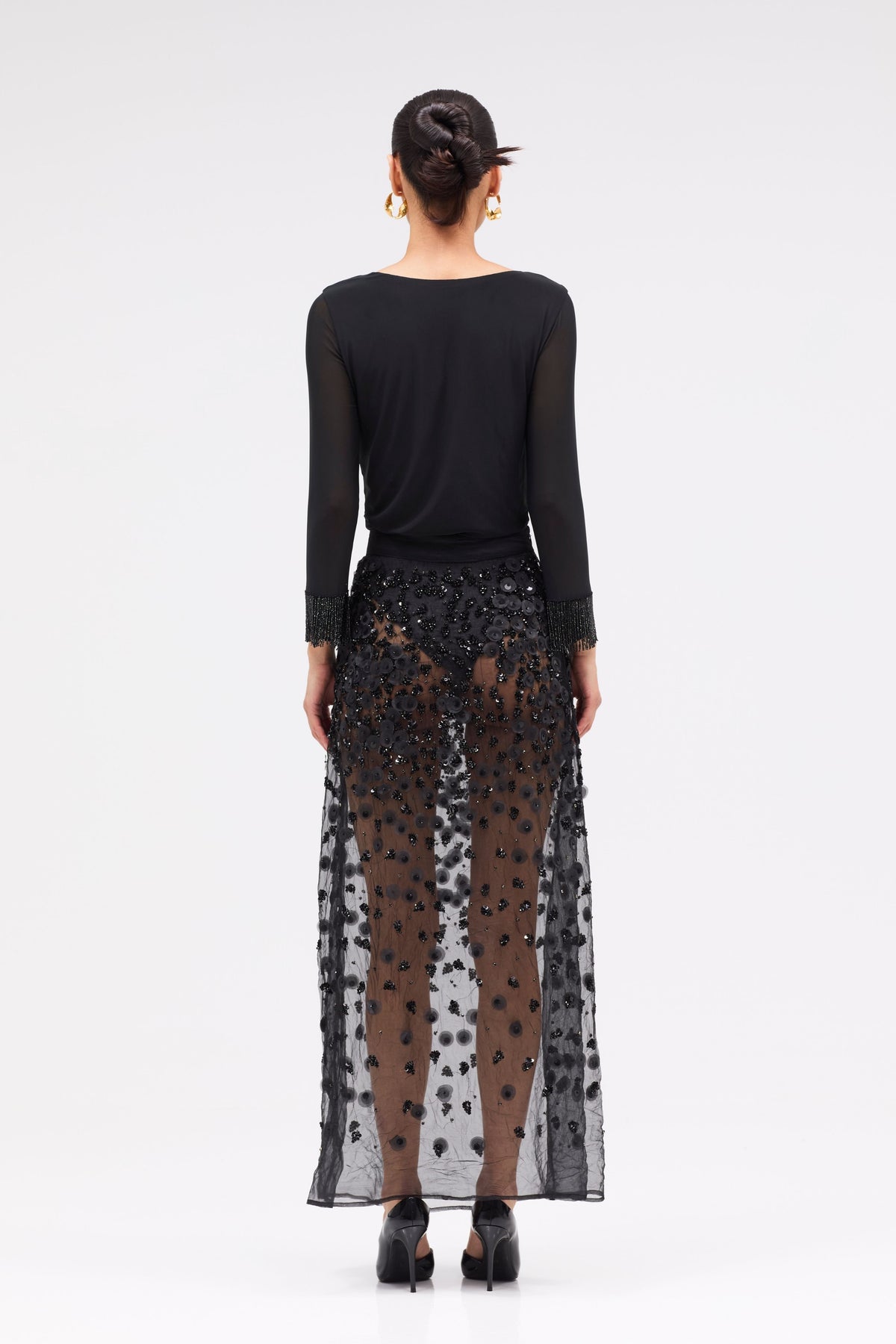 Isavelle Black Skirt