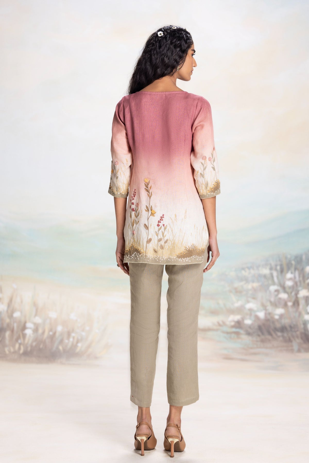 Landscape Mona Pink Co-ord Set