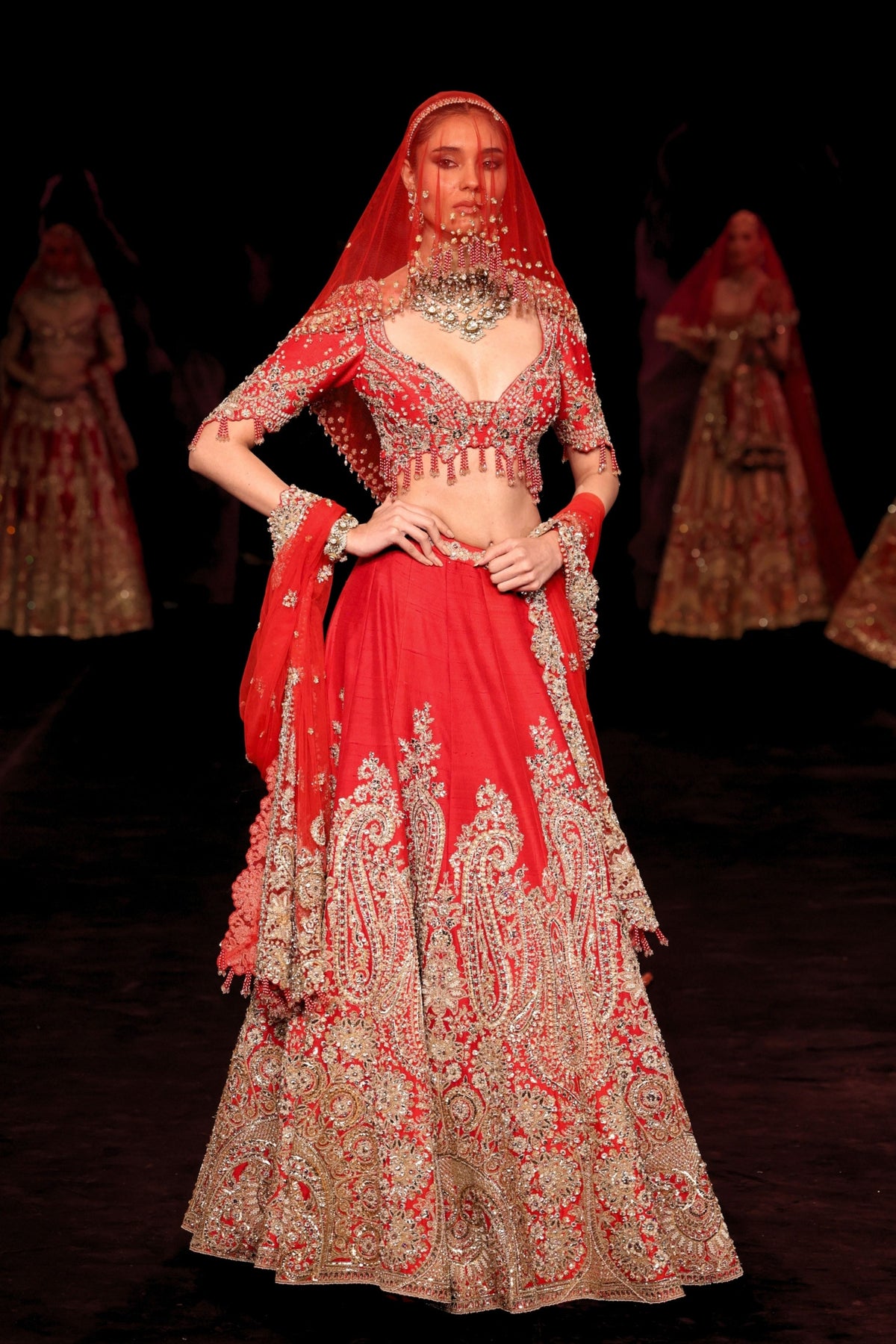 Chitravali Lehenga Set
