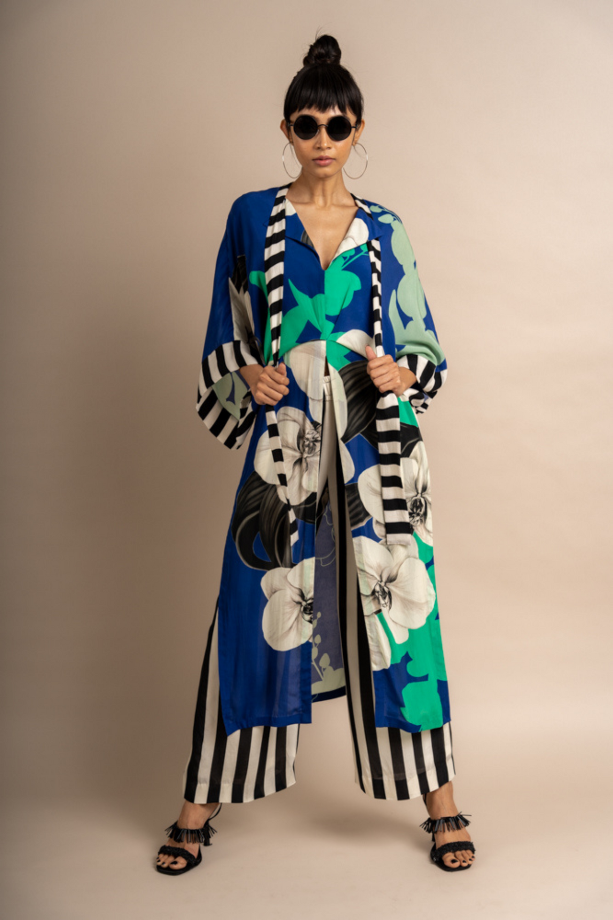 Cobalt Blue Top With Pant