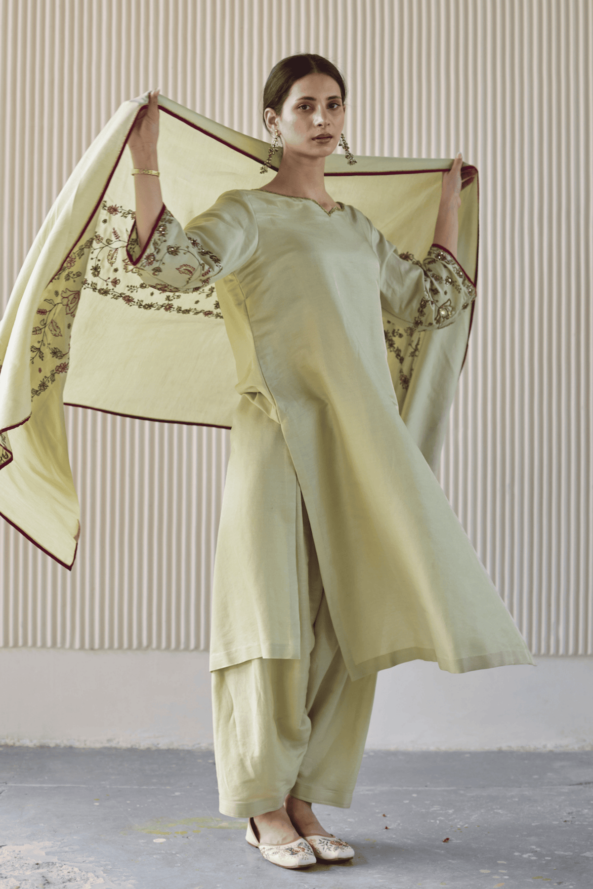 Green Noori Suit