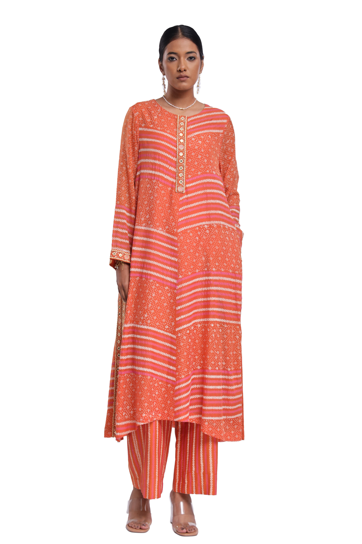 Orange Munira Set