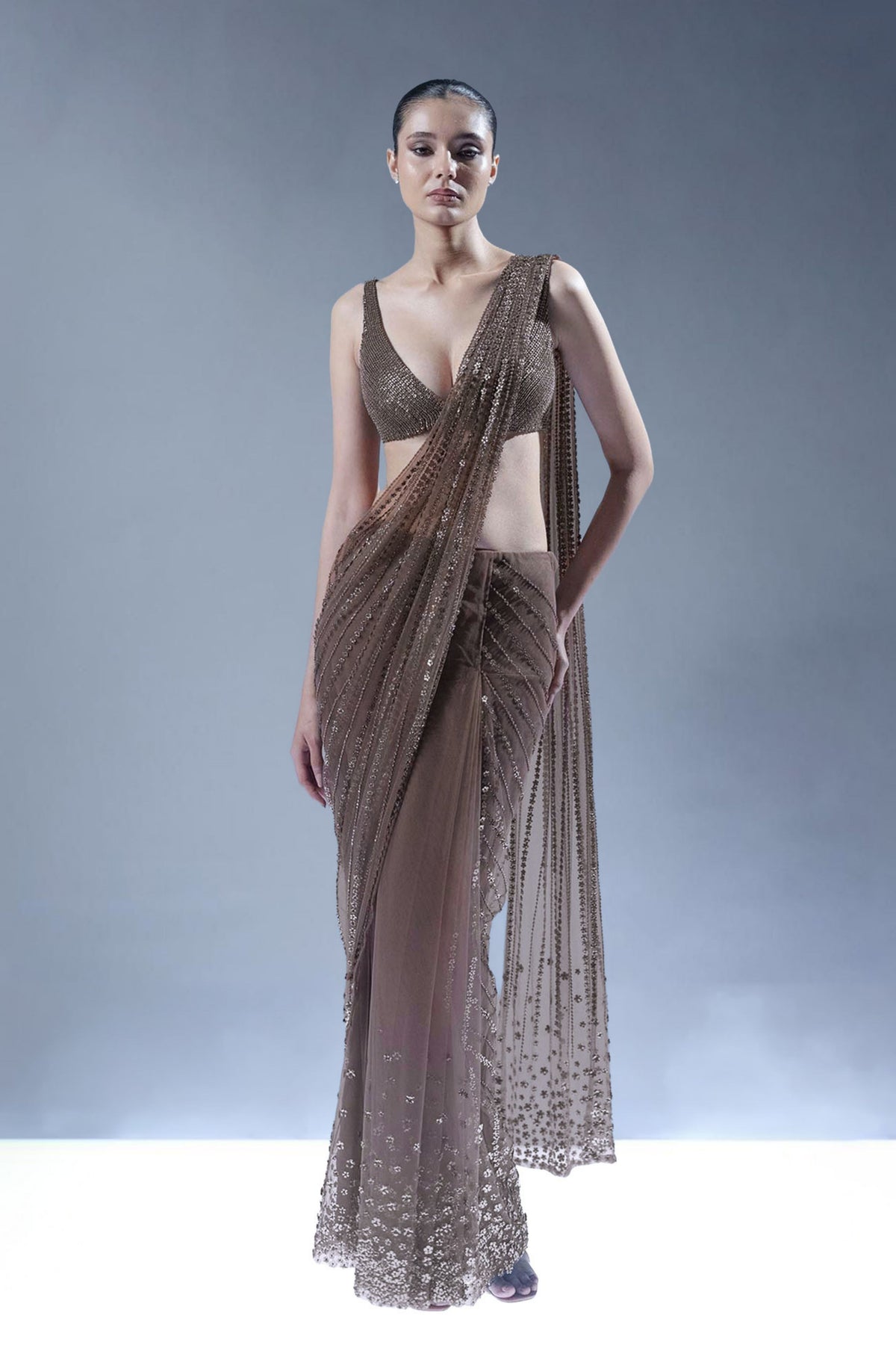 Seraphic Pallu Silhouette