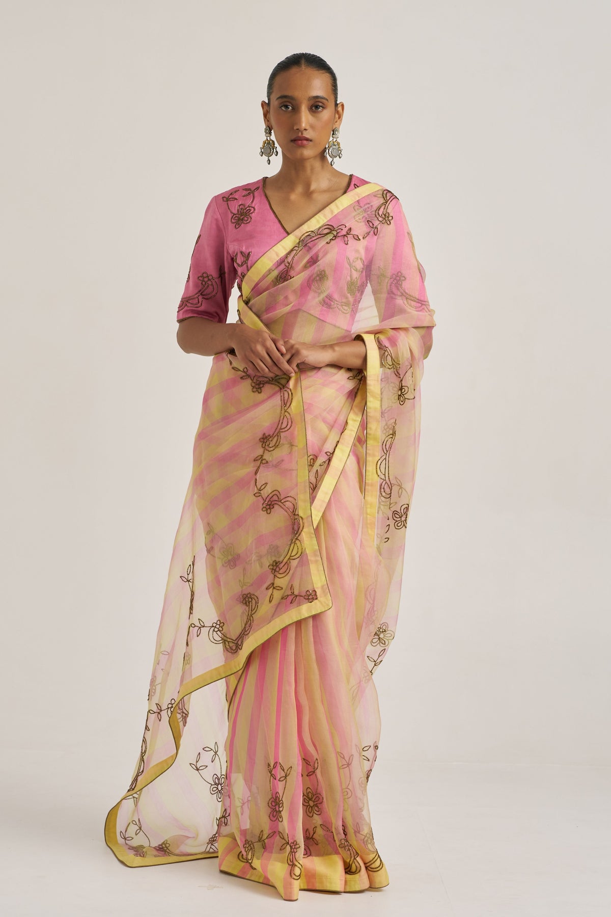 Yamini Pink Blouse