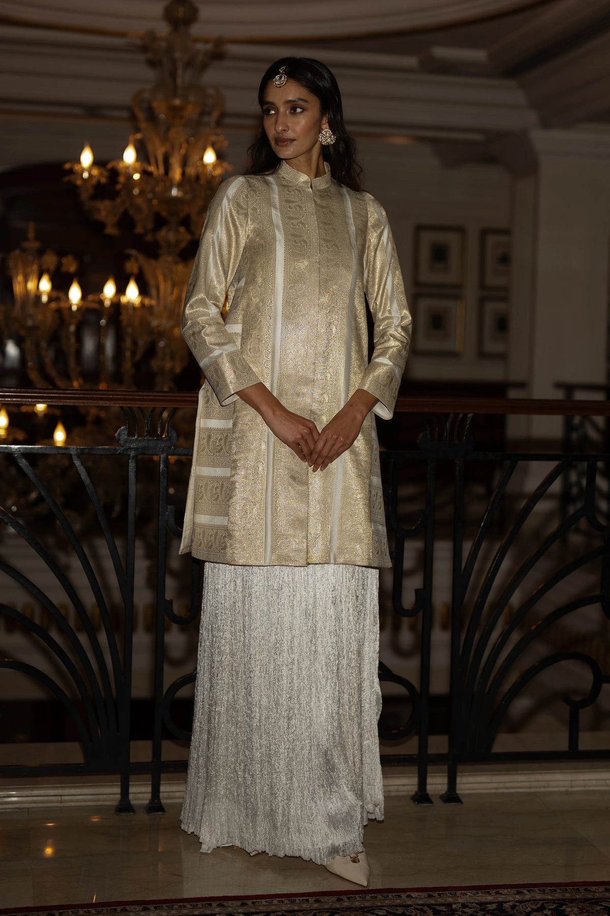 Longline Jacket & Maxi Skirt