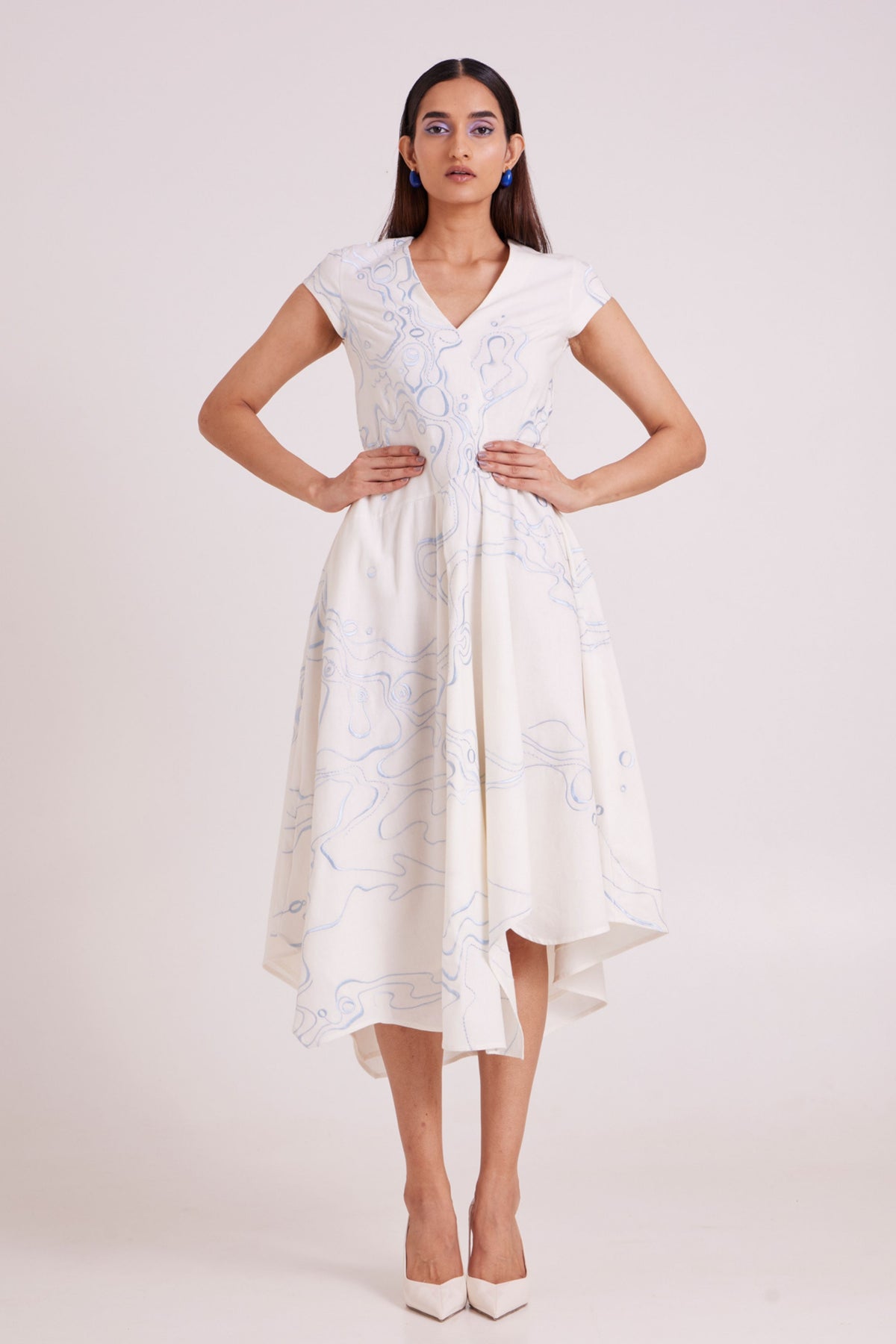 Perito Drift Midi Dress