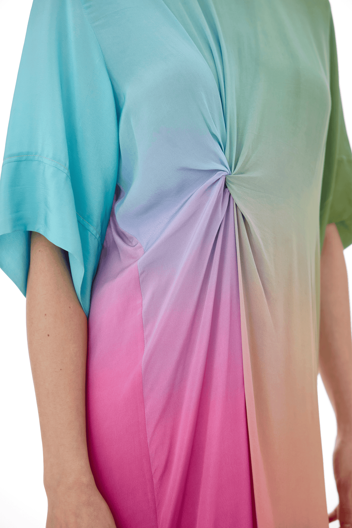 Merlot Draped Dress