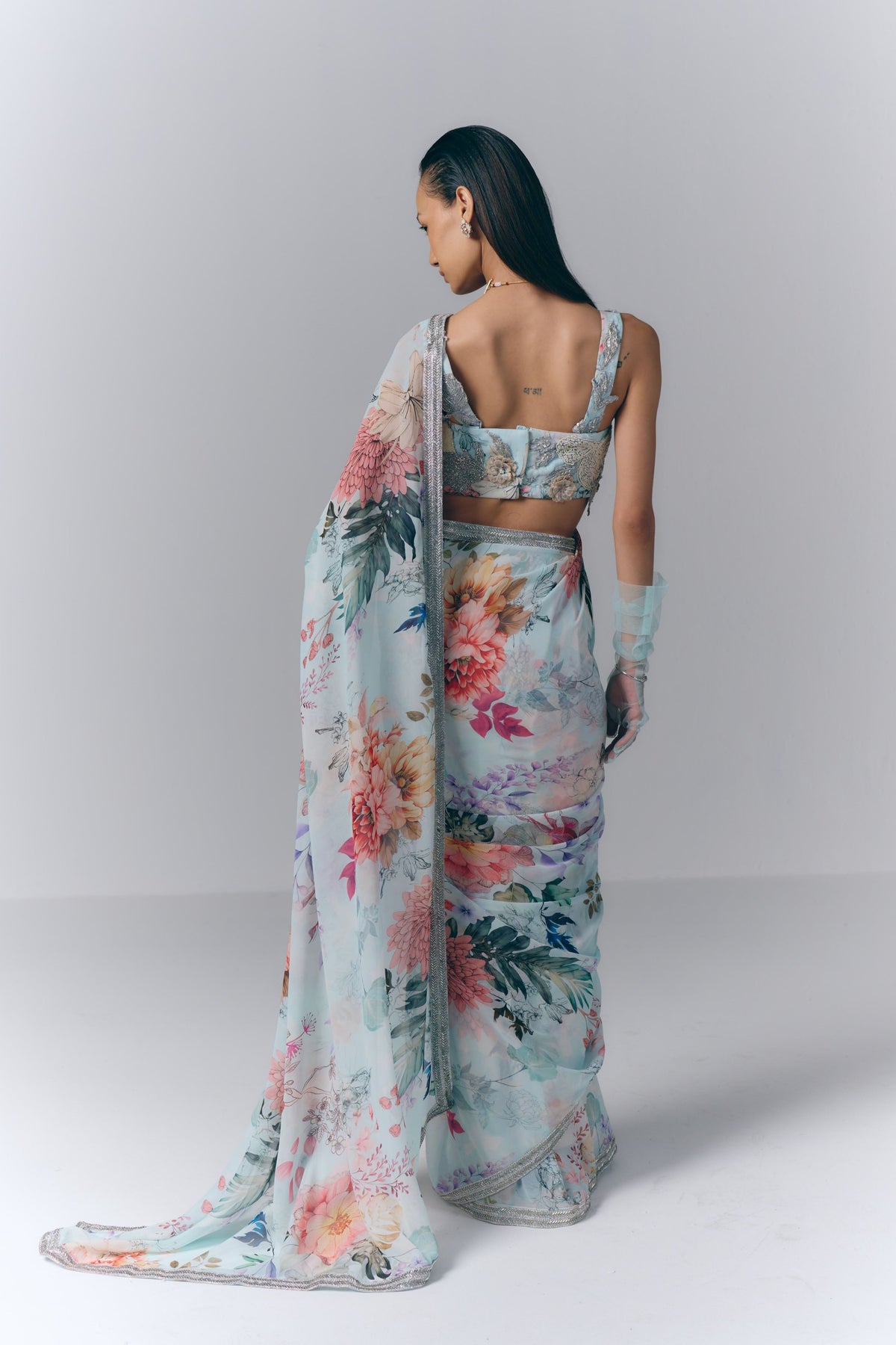 Ethereal Bloom Saree