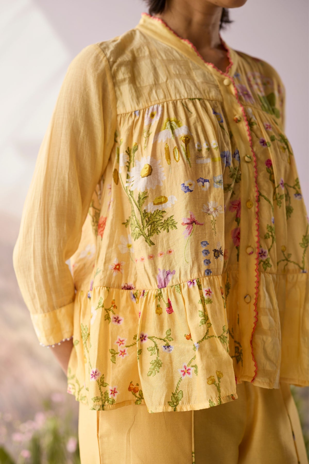 Sunray Tiered Top