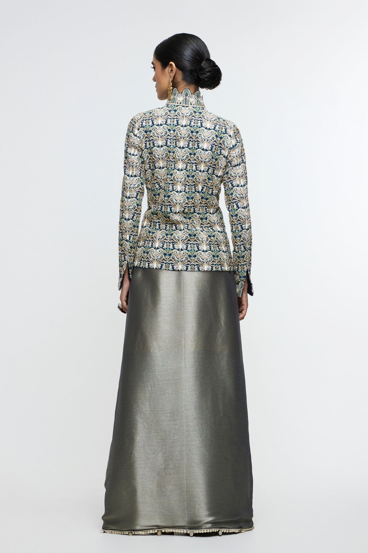 Ziana Embellished Jacket Set