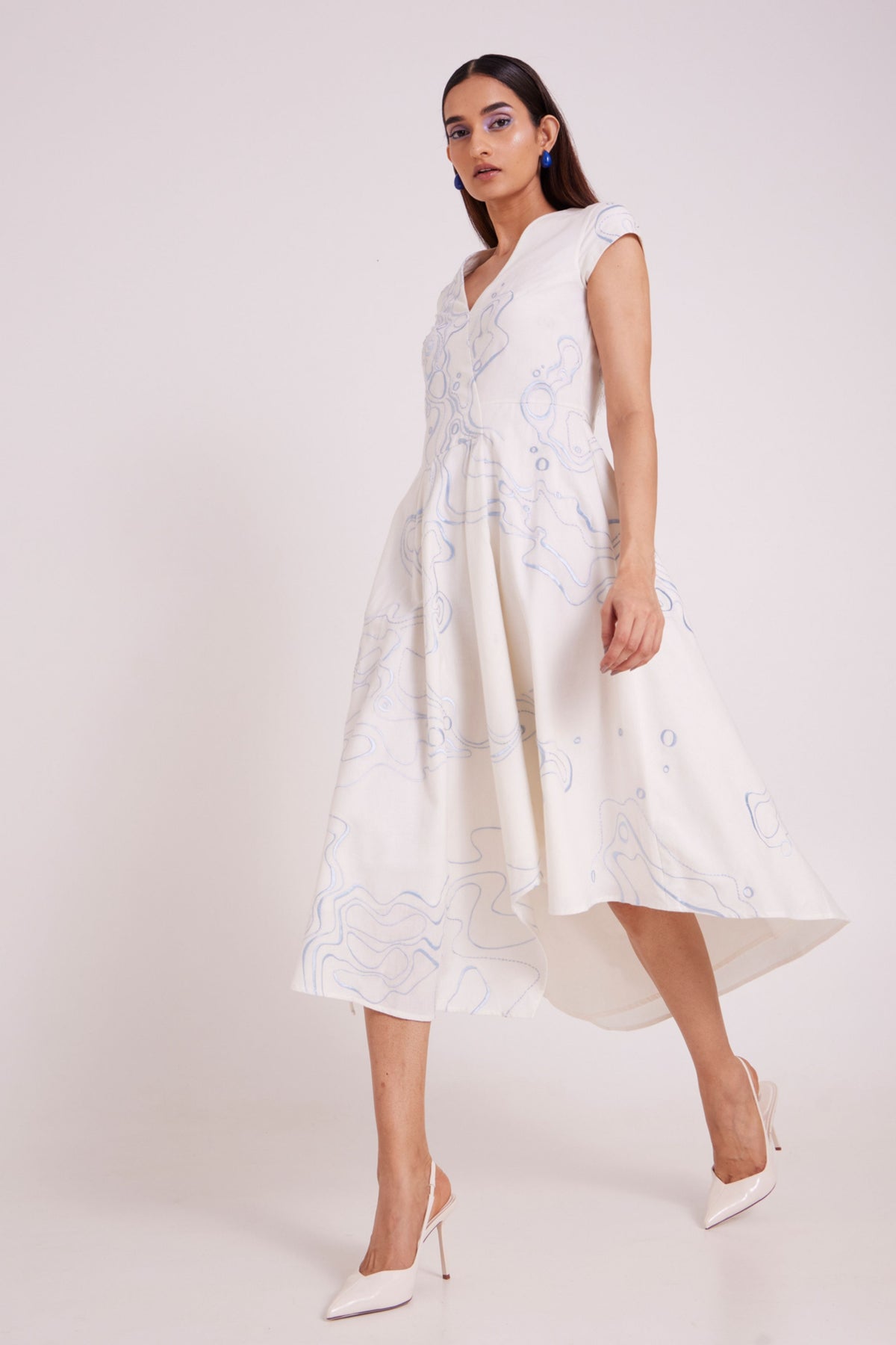 Perito Drift Midi Dress