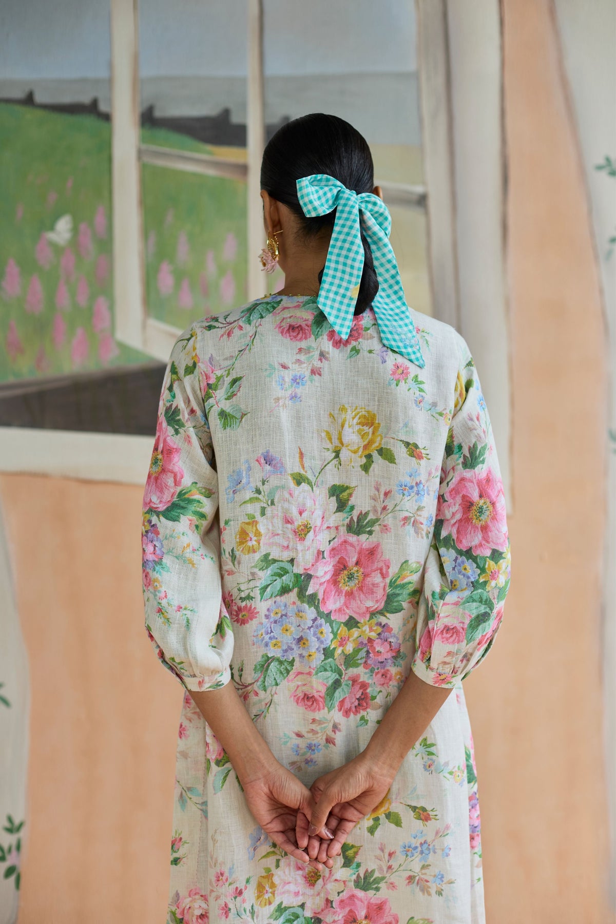 Sunbeam Long Kurta Set Linen