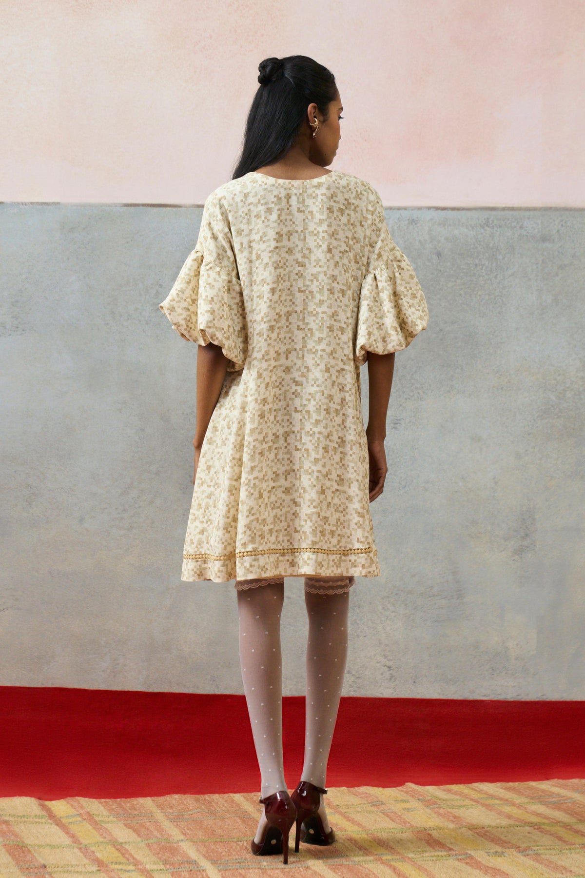 Sicily Dress Beige