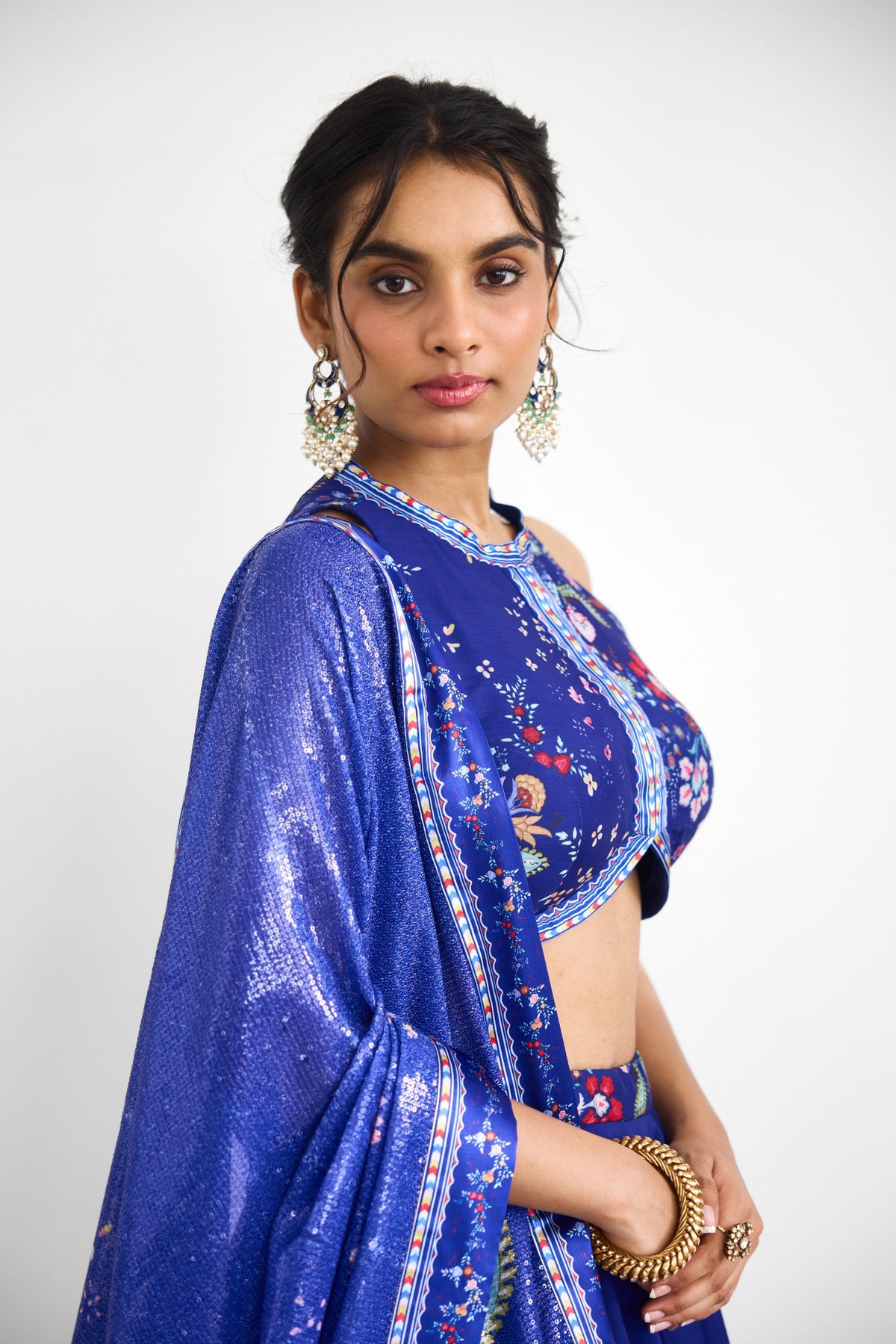 Peacock Garden  Lehenga Set