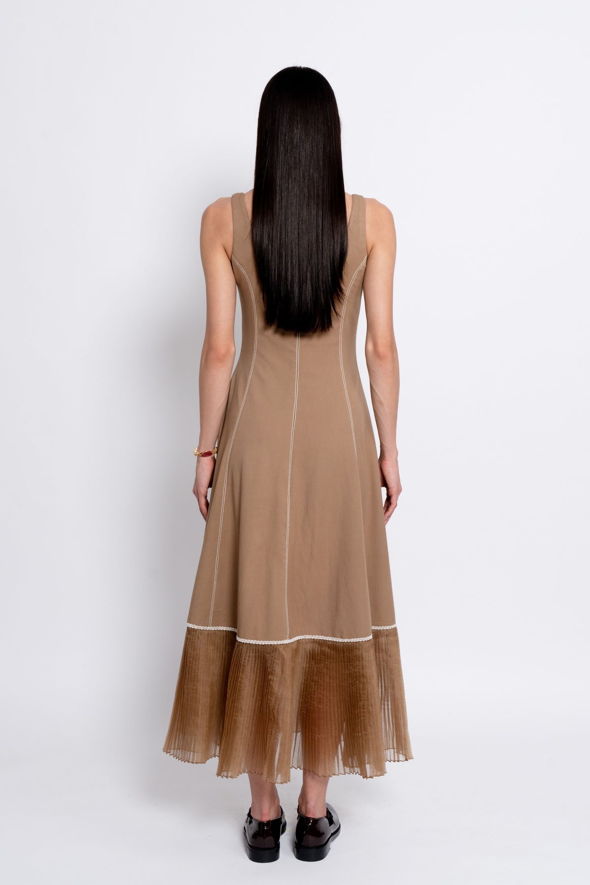 Mandra Brown Dress