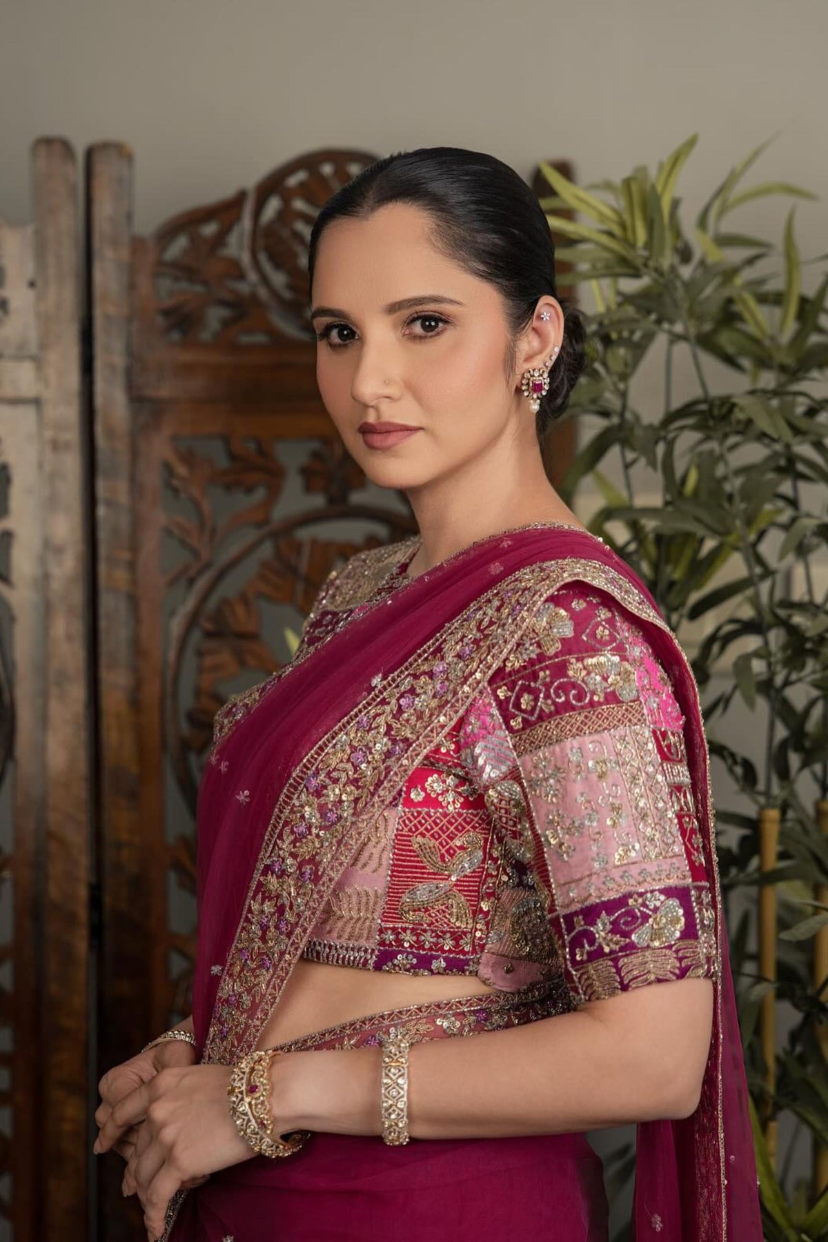 Sania Mirza in Geethika Kanumilli