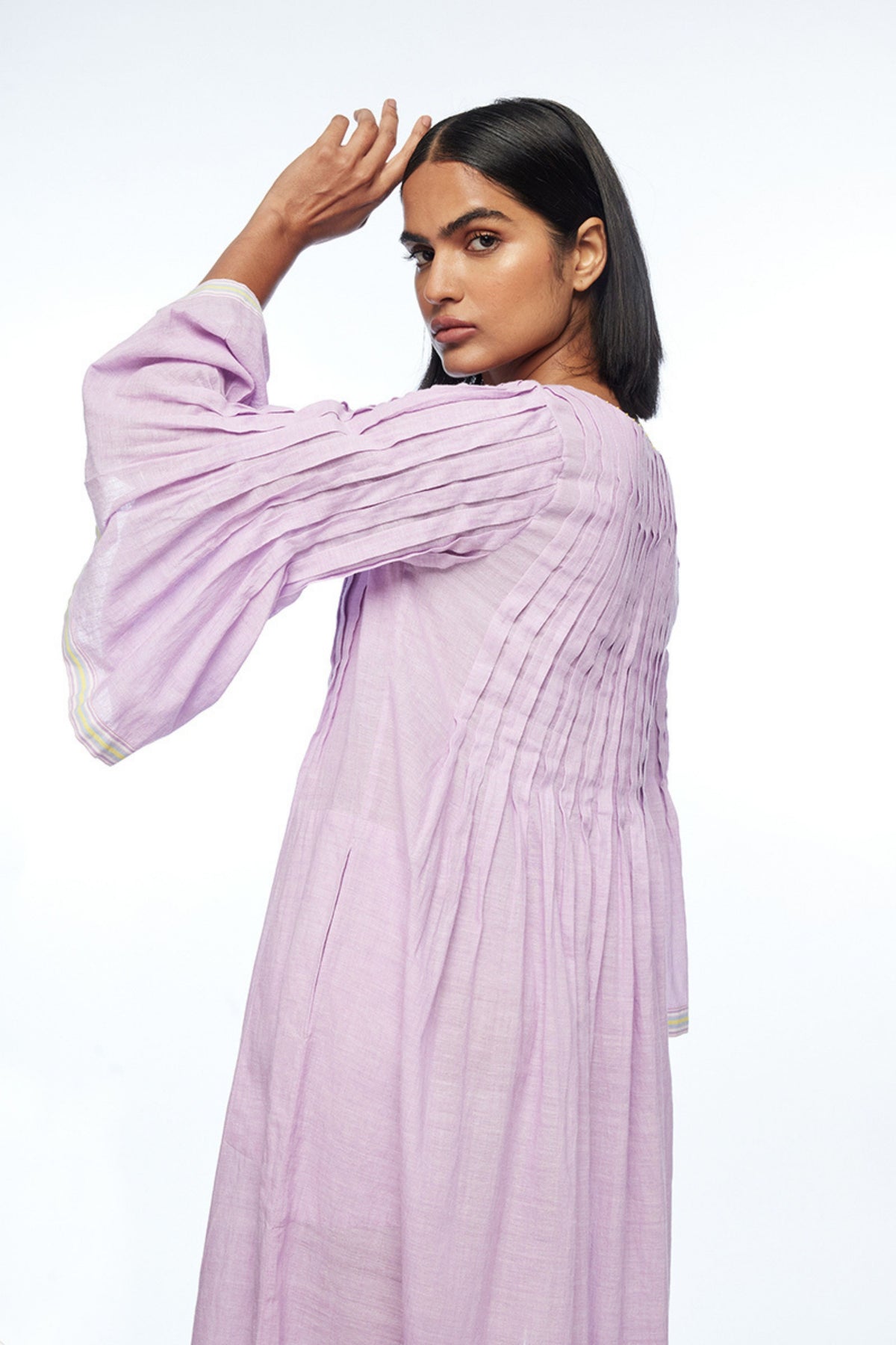 Reversa Pleated Dress