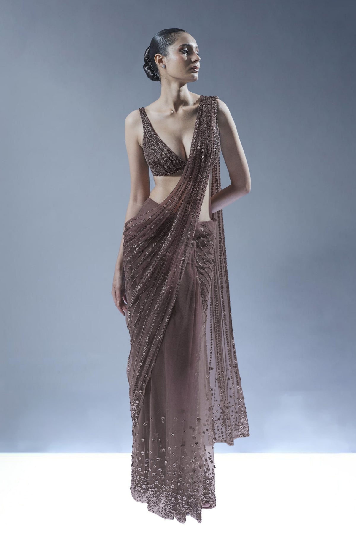 Seraphic Pallu Silhouette