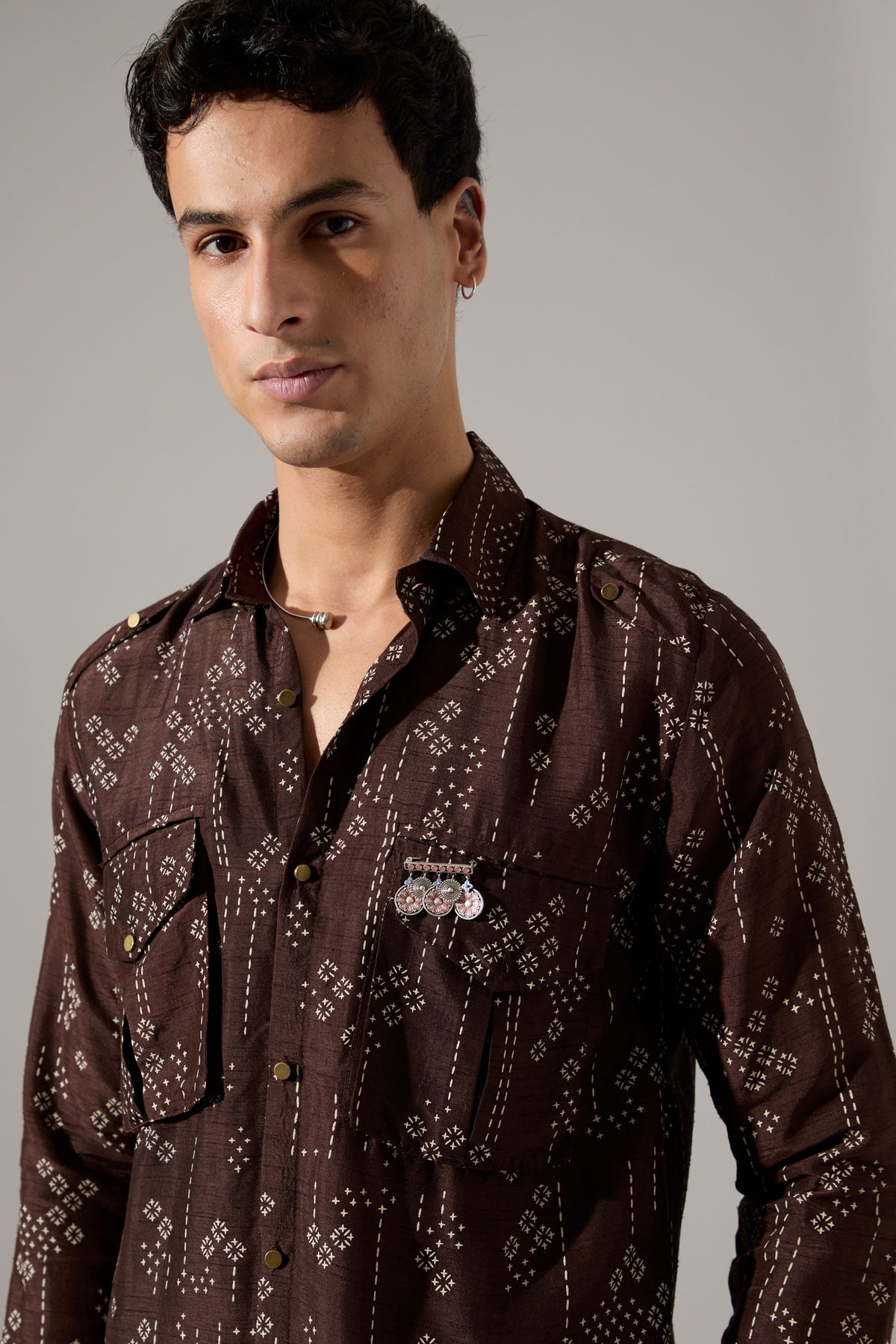 Cyrus Plus Minus Kurta Set