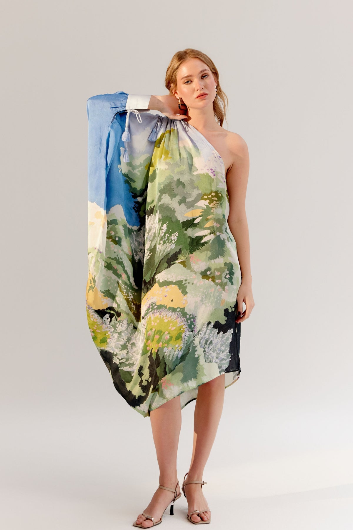 Forest Alaya Midi Dress