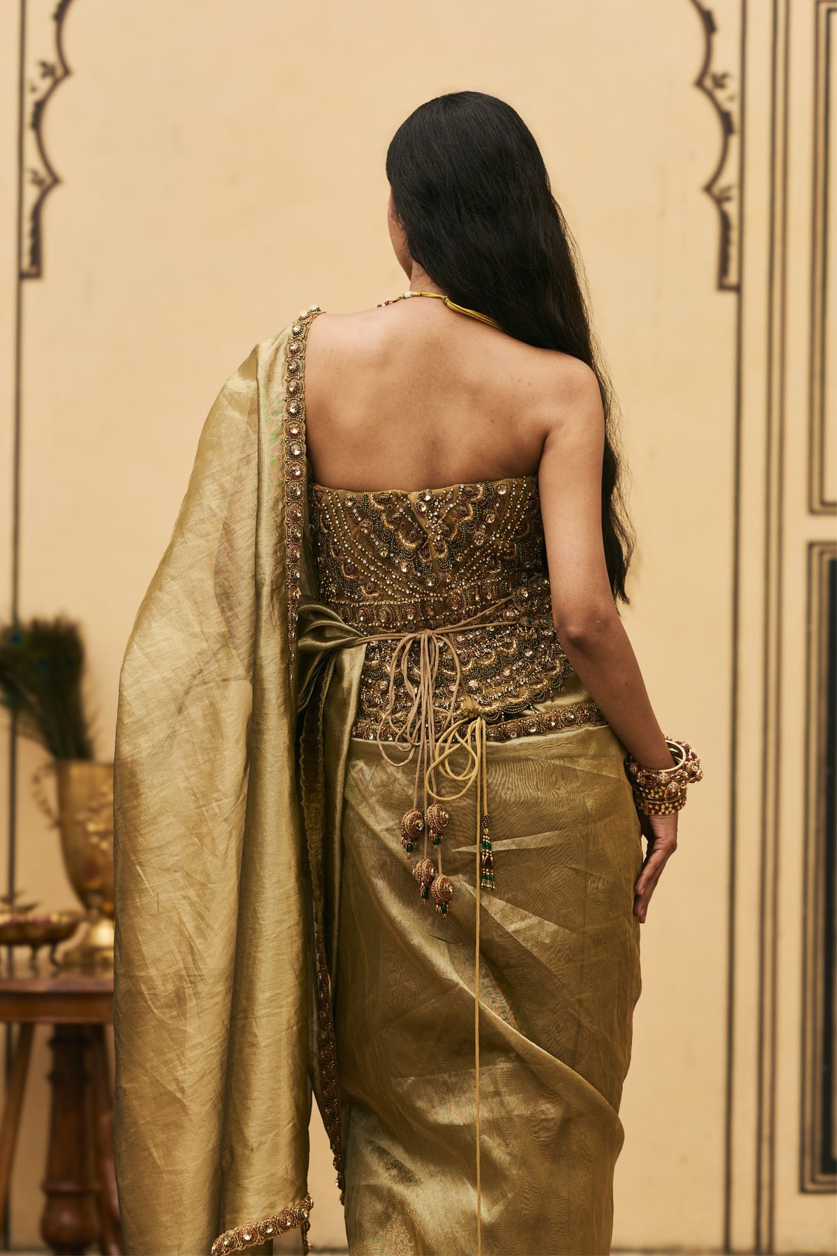 Pallavi Jadaau Saree Set