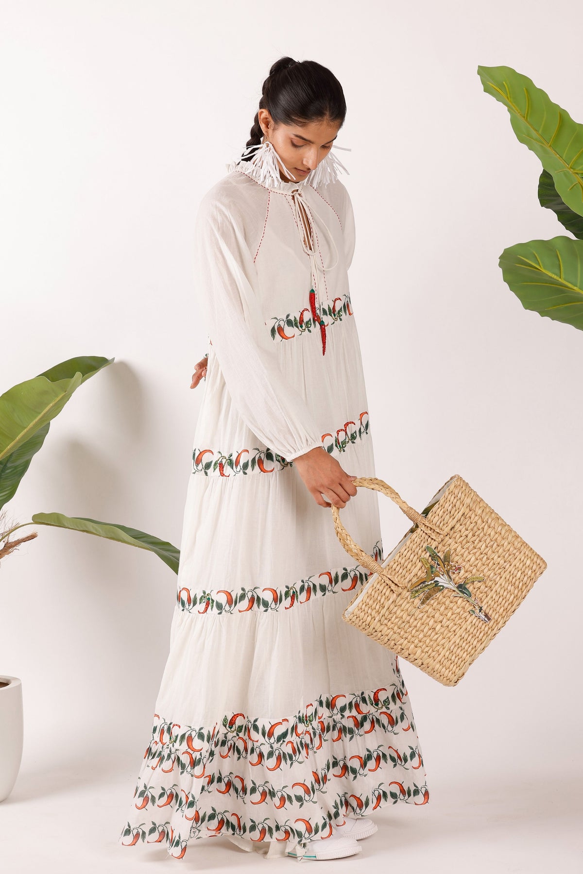Off White Chilly Maxi Dress