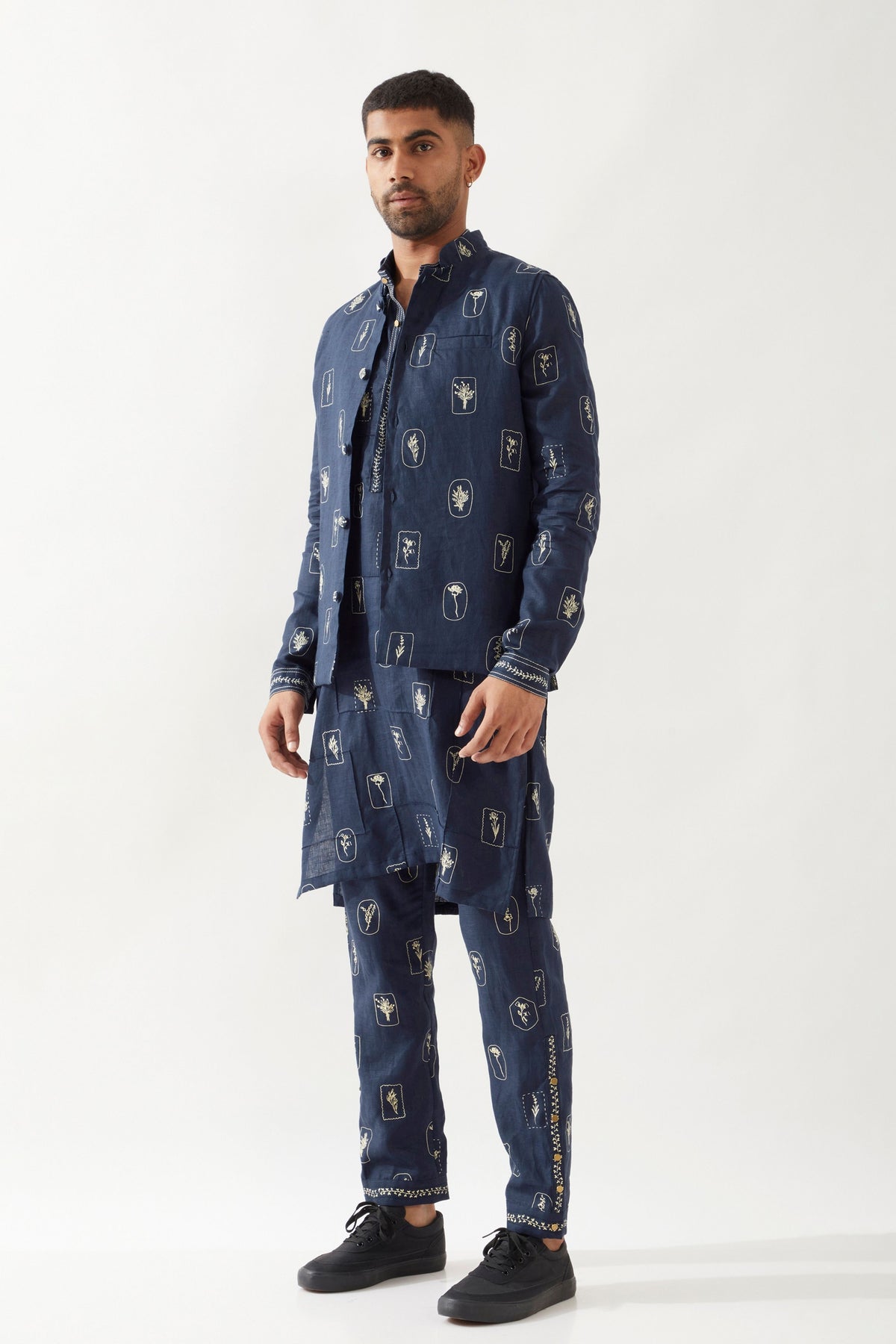Madox Stamp Navy Bandi Set