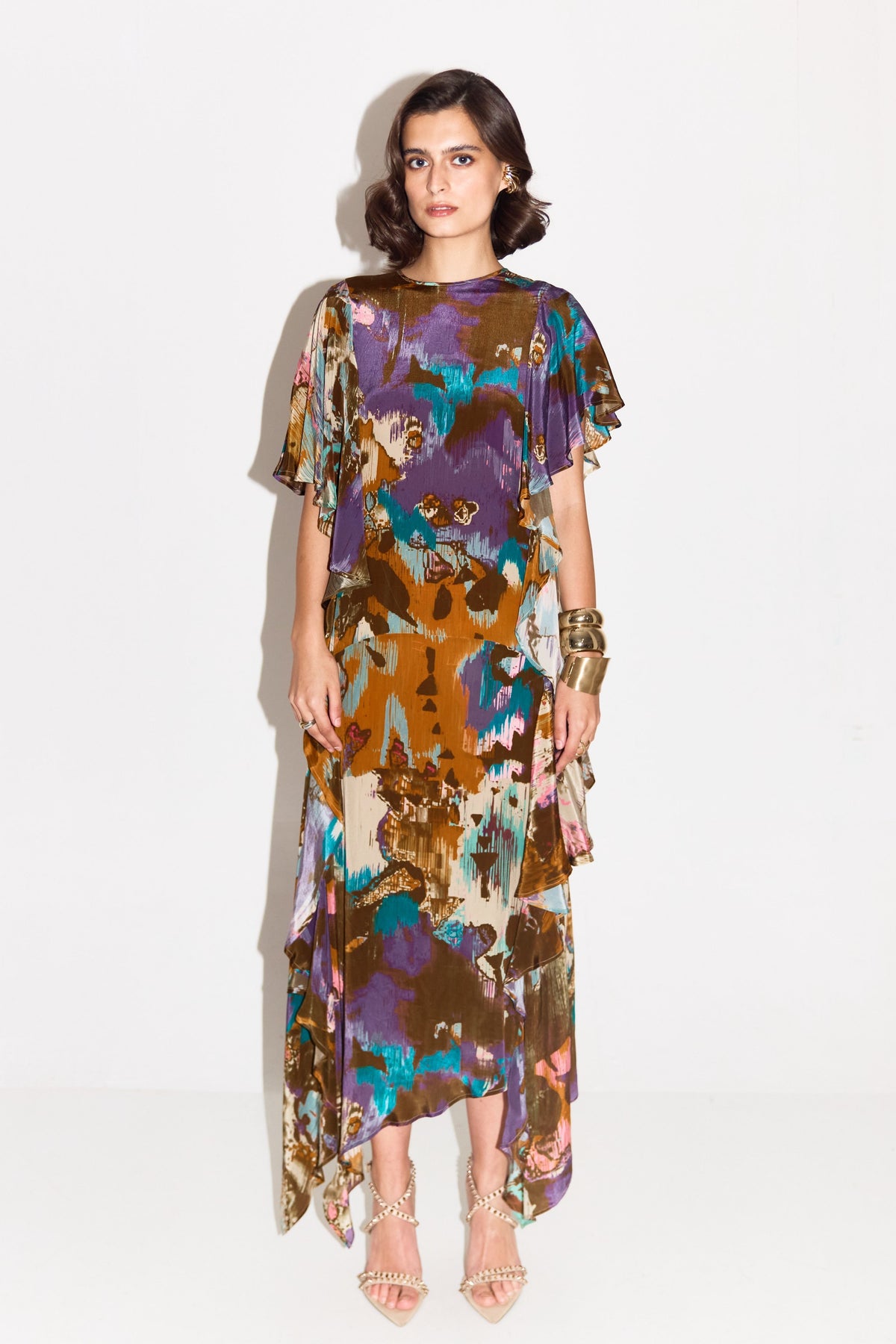 Carla Printed Boxy Dress