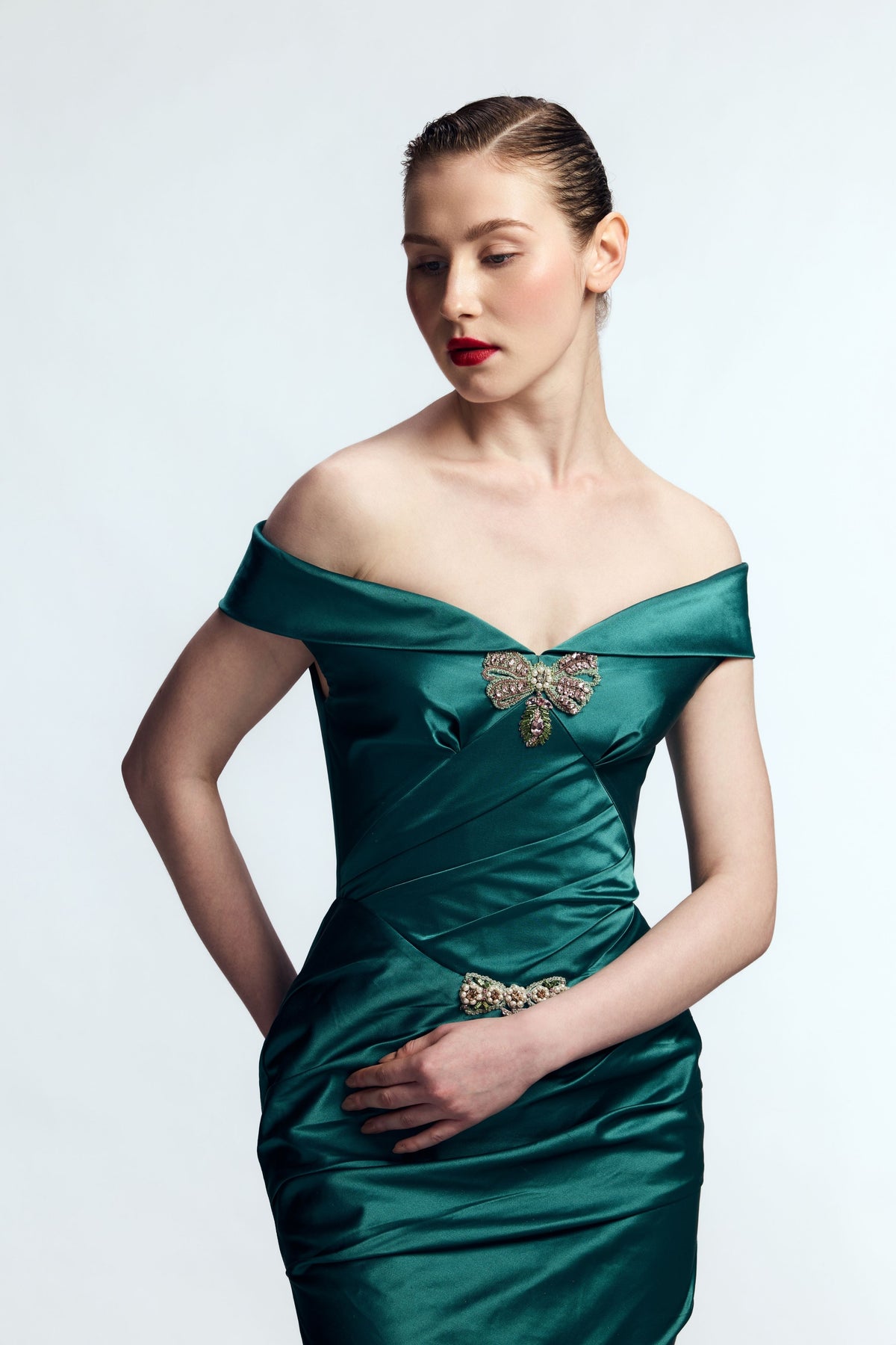 Off Shoulder Mermaid Gown