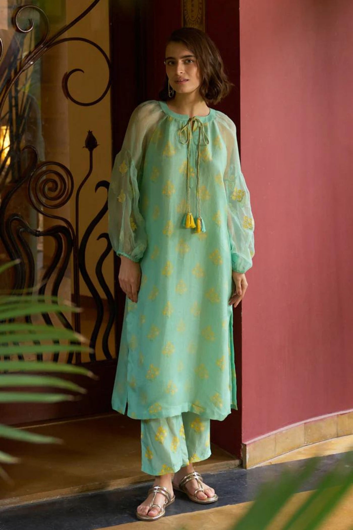 Azure Tunic Set