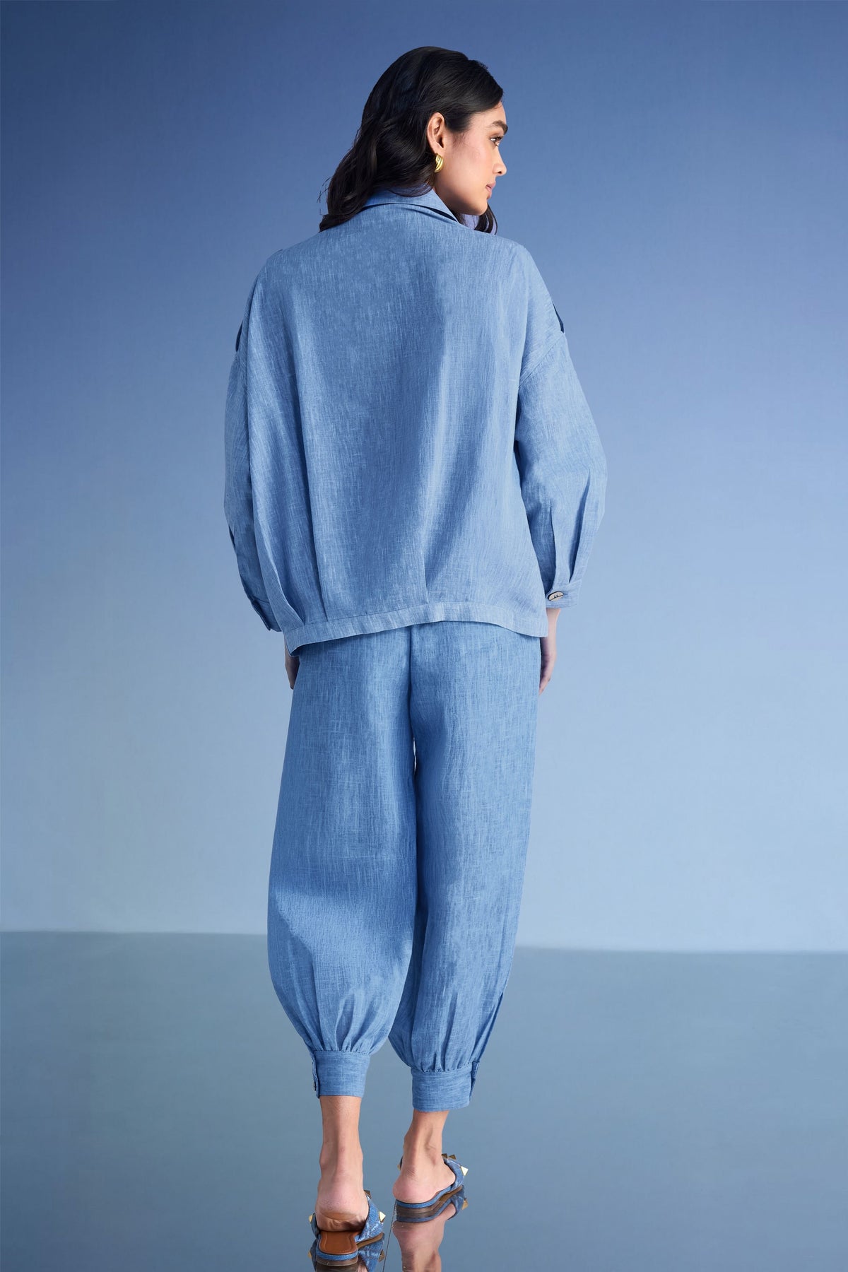 Box Pleated Co-ord Set