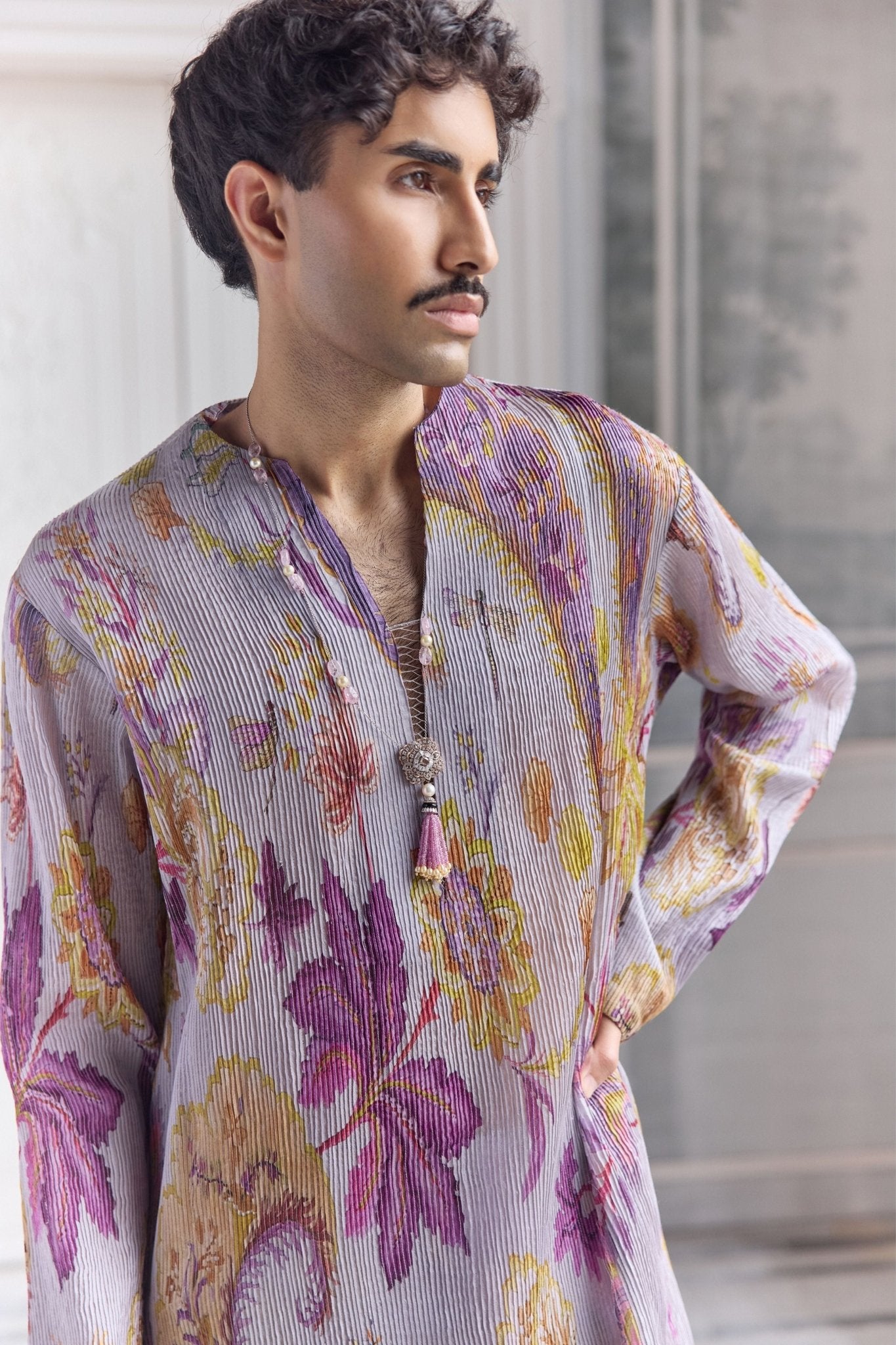 Aariz Kurta Set - Mahima Mahajan Menswear - Elahe