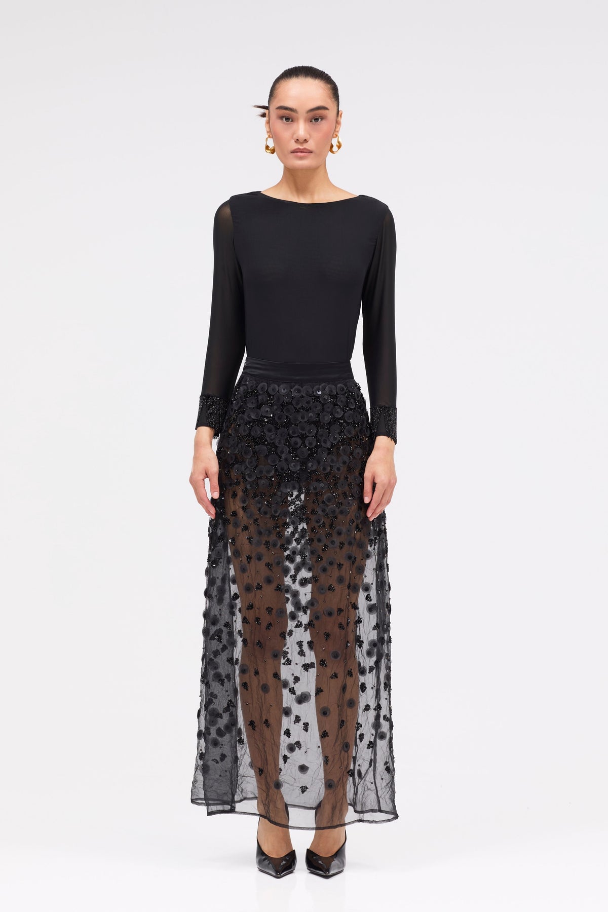 Isavelle Black Skirt