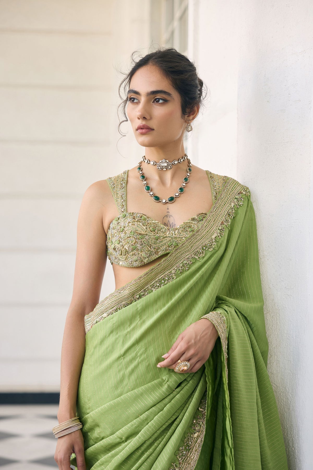Zuhur Saree Set