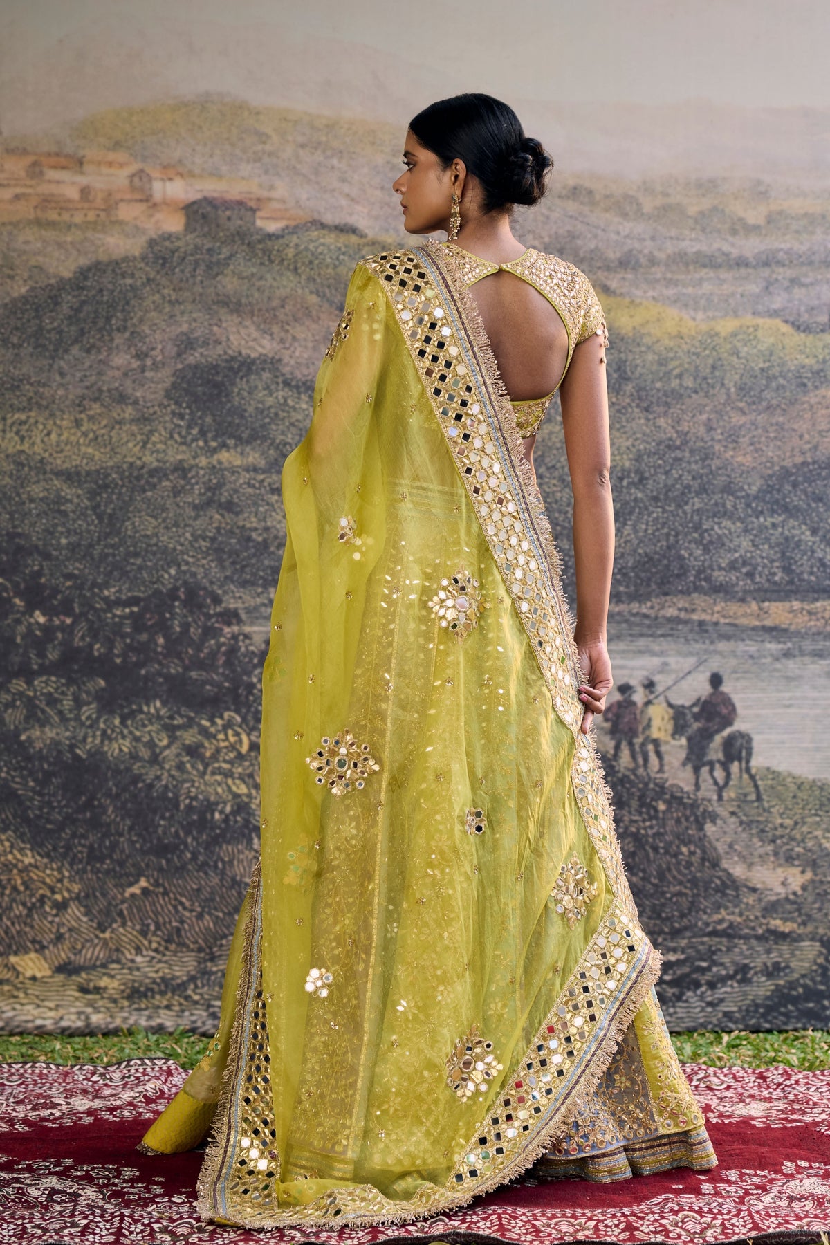 Rang Mahal Mirror Lehenga Set