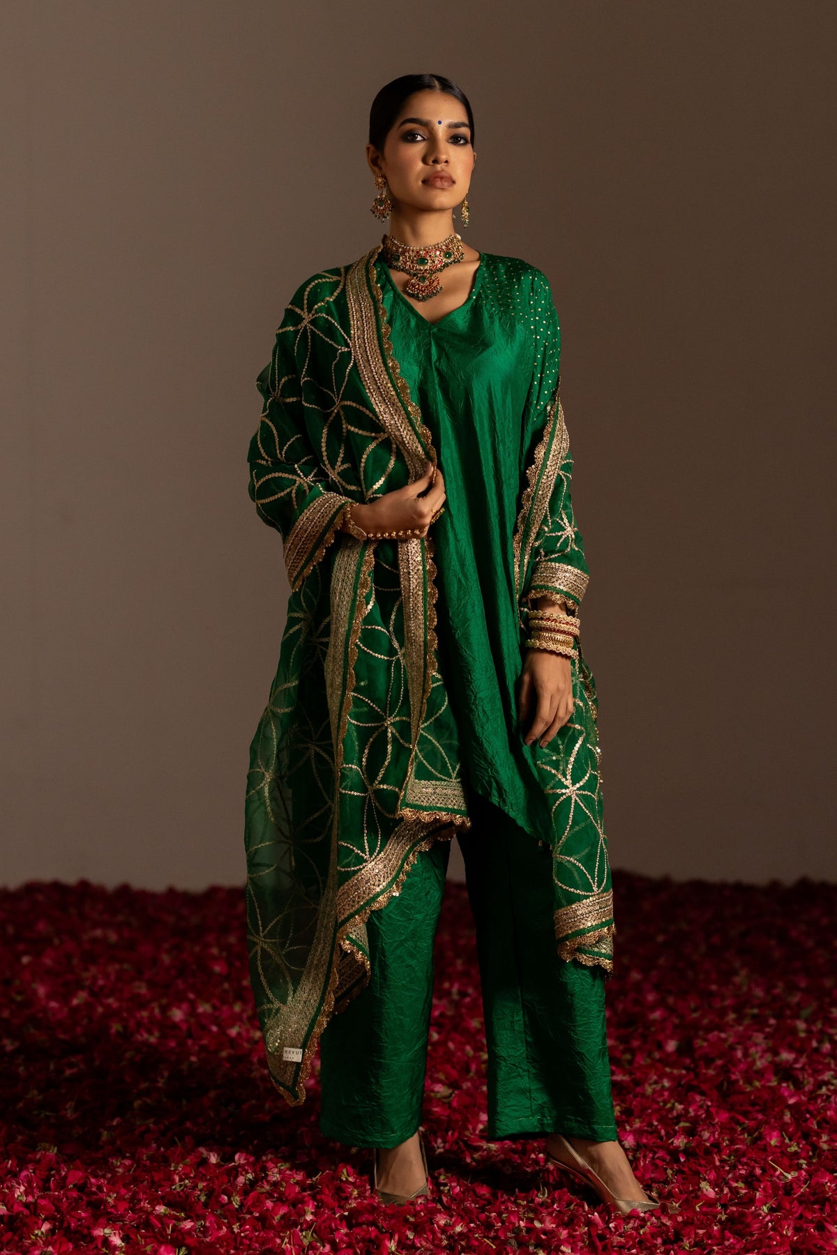Organza Patti Dupatta