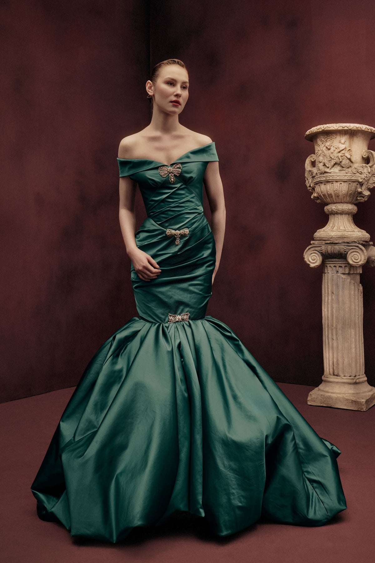 Off Shoulder Mermaid Gown