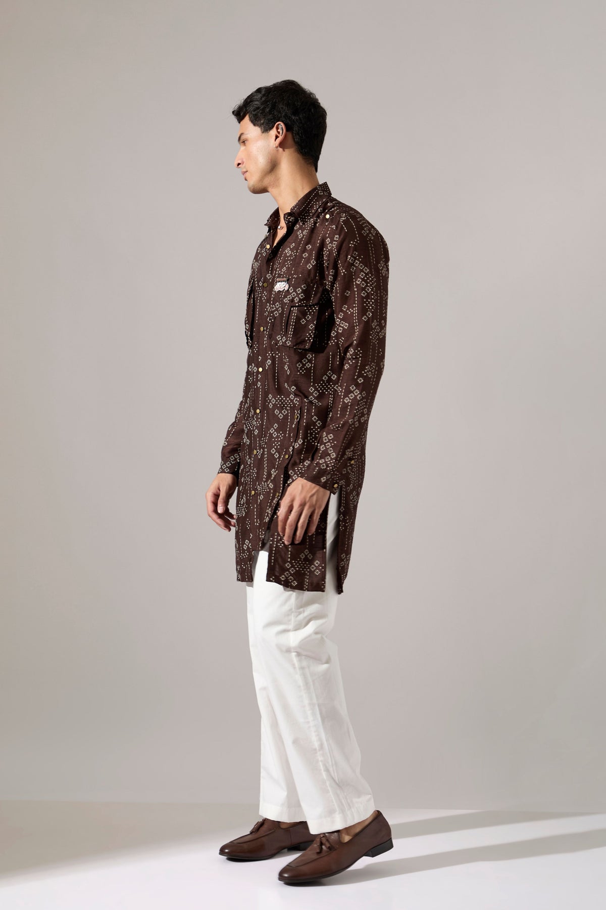 Cyrus Plus Minus Kurta Set