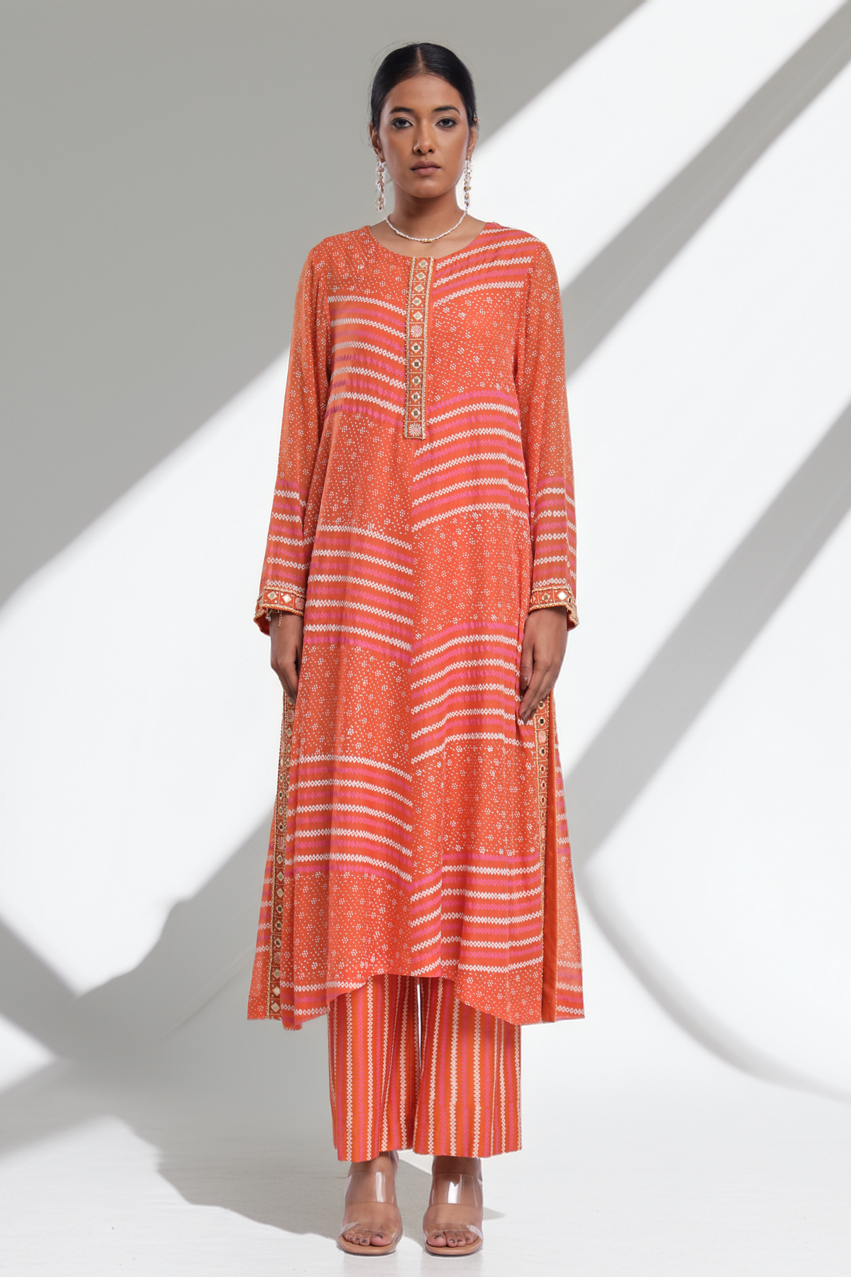 Orange Munira Set