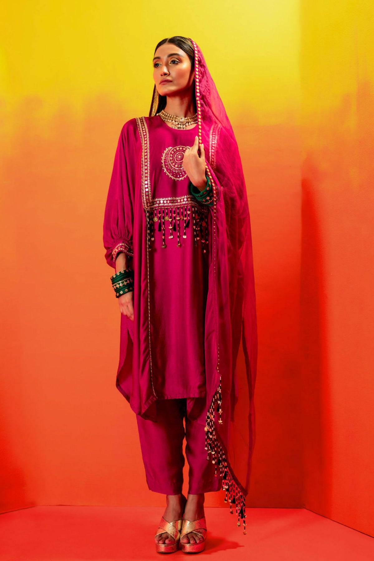Tara Pink 3 Piece Set
