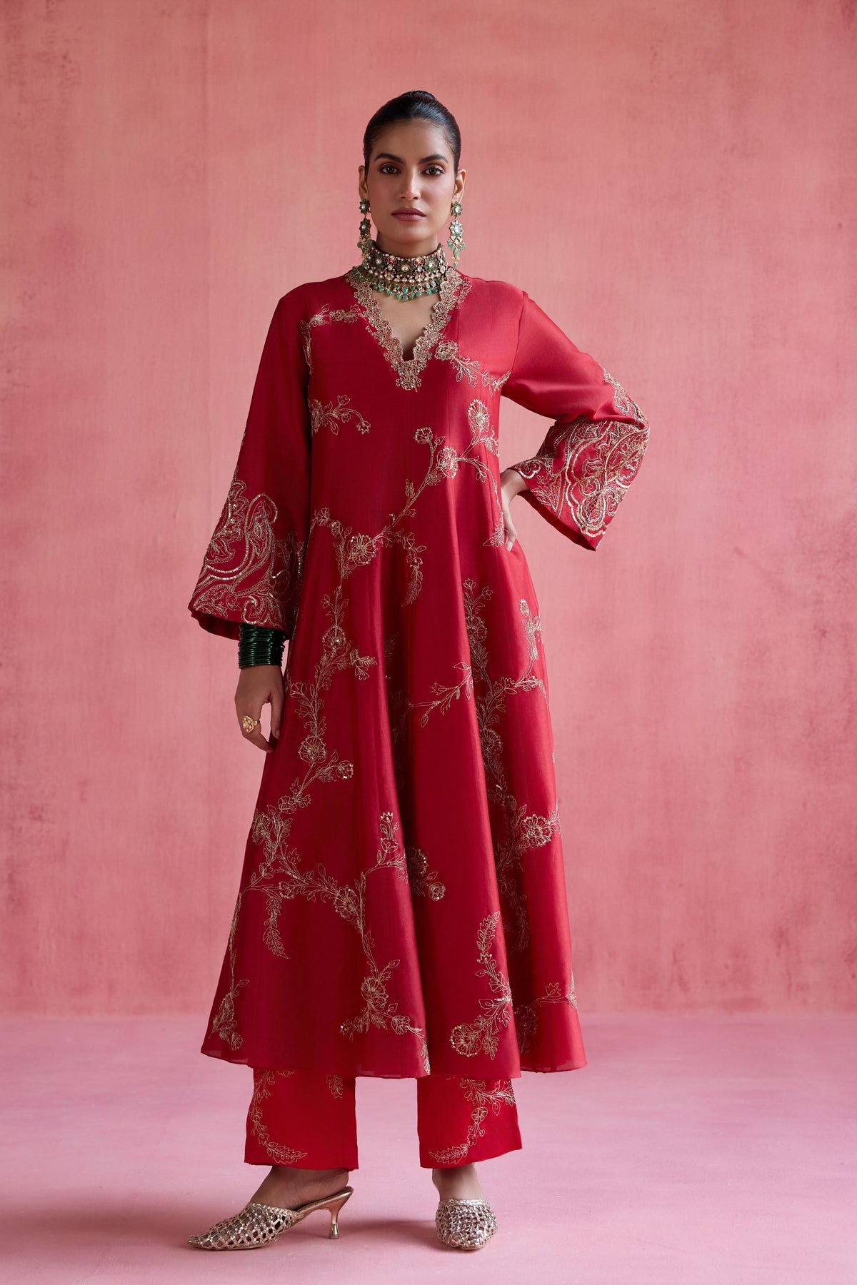 Nazm Anarkali Set