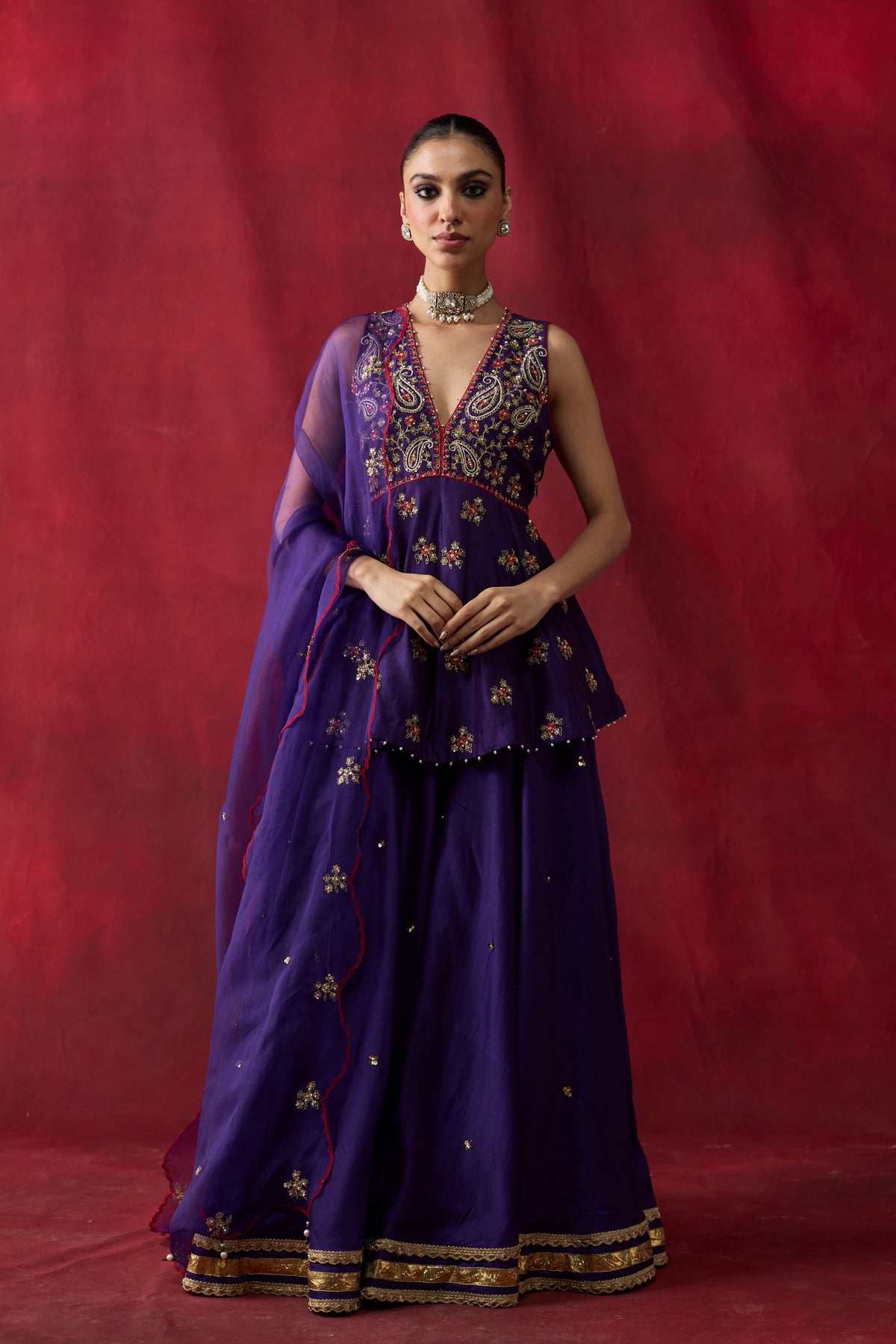 Jasleen Sharara Set