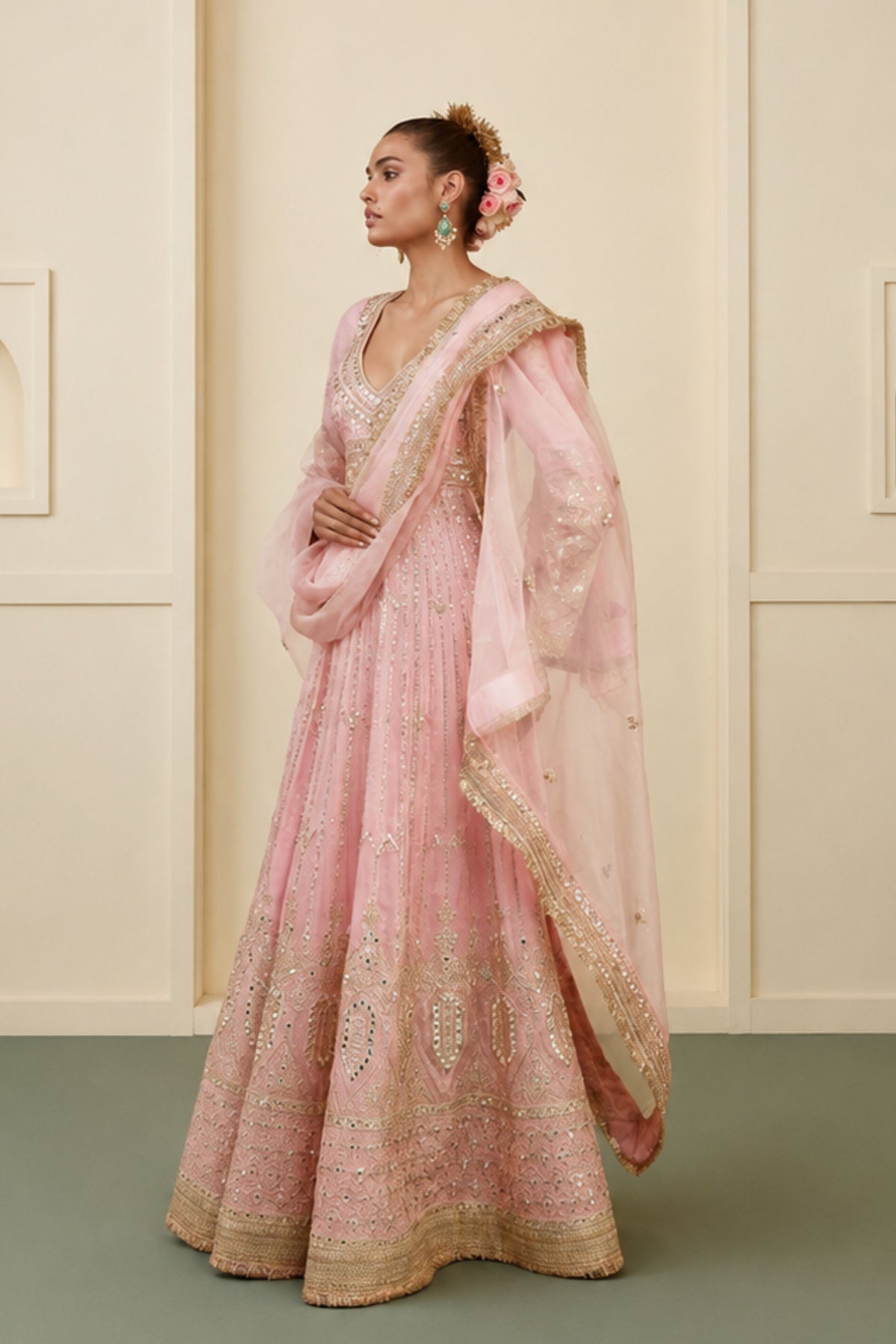 Gulnaaz Anarkali Set