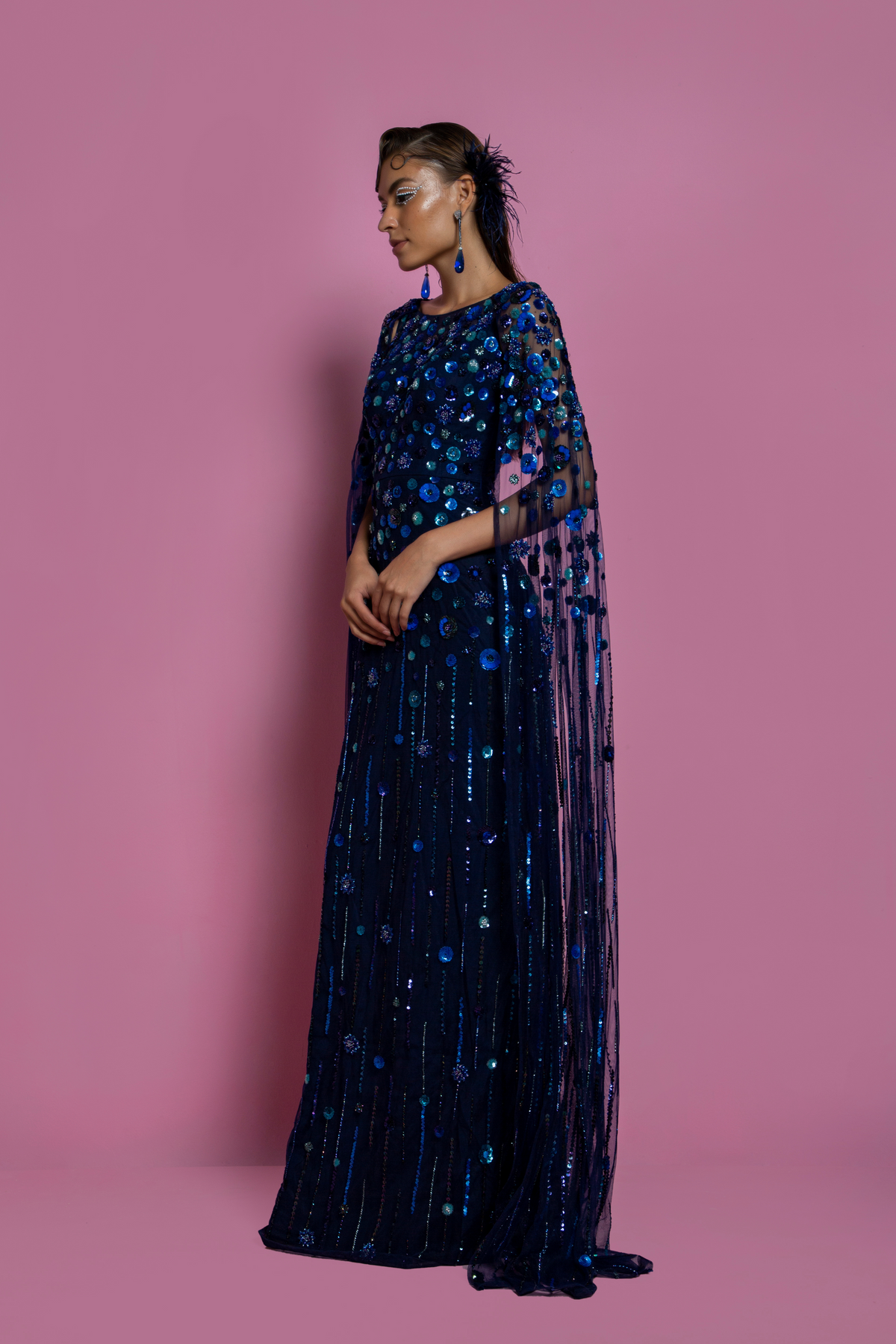 Ava Sequin Gown