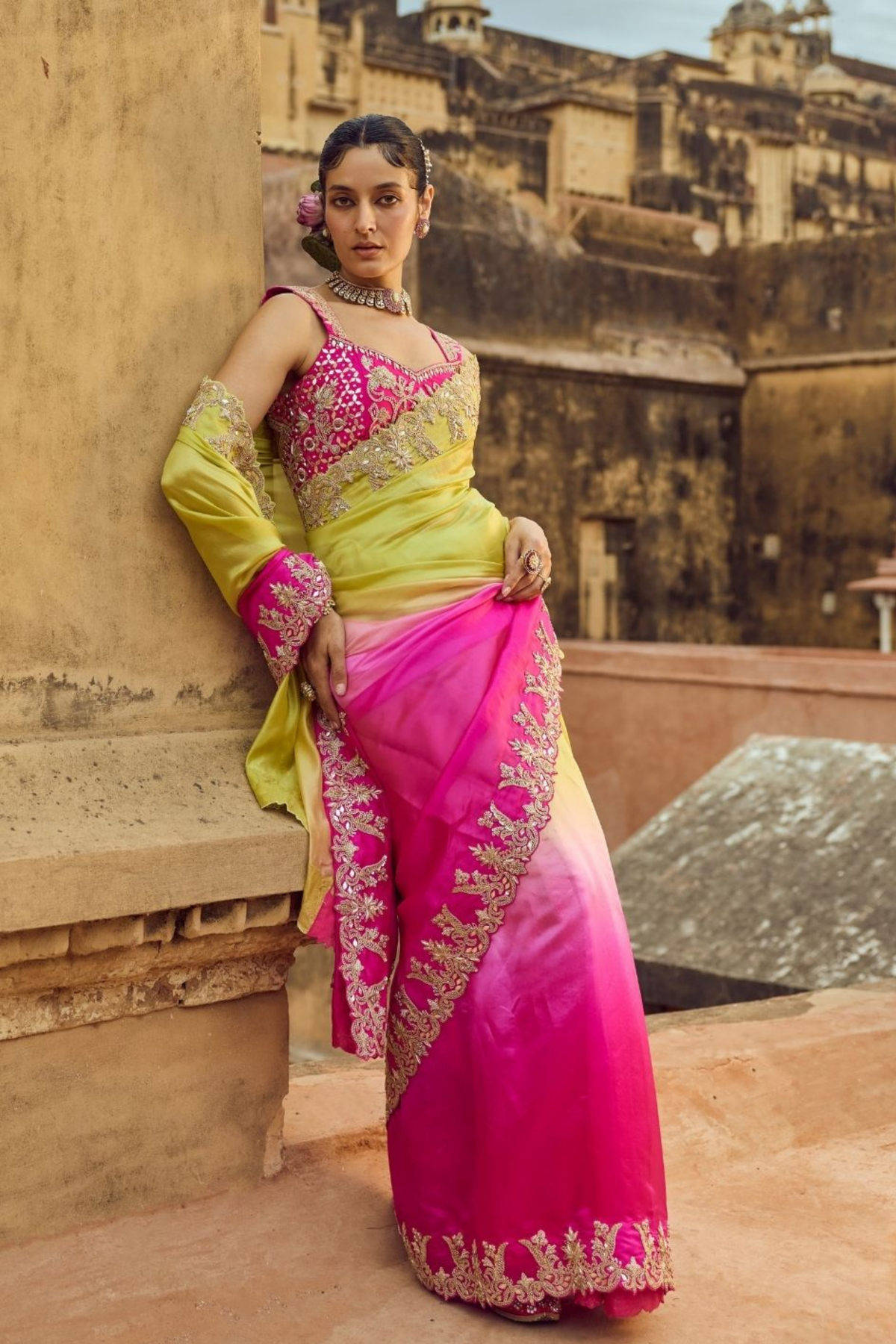 Heer Saree Set