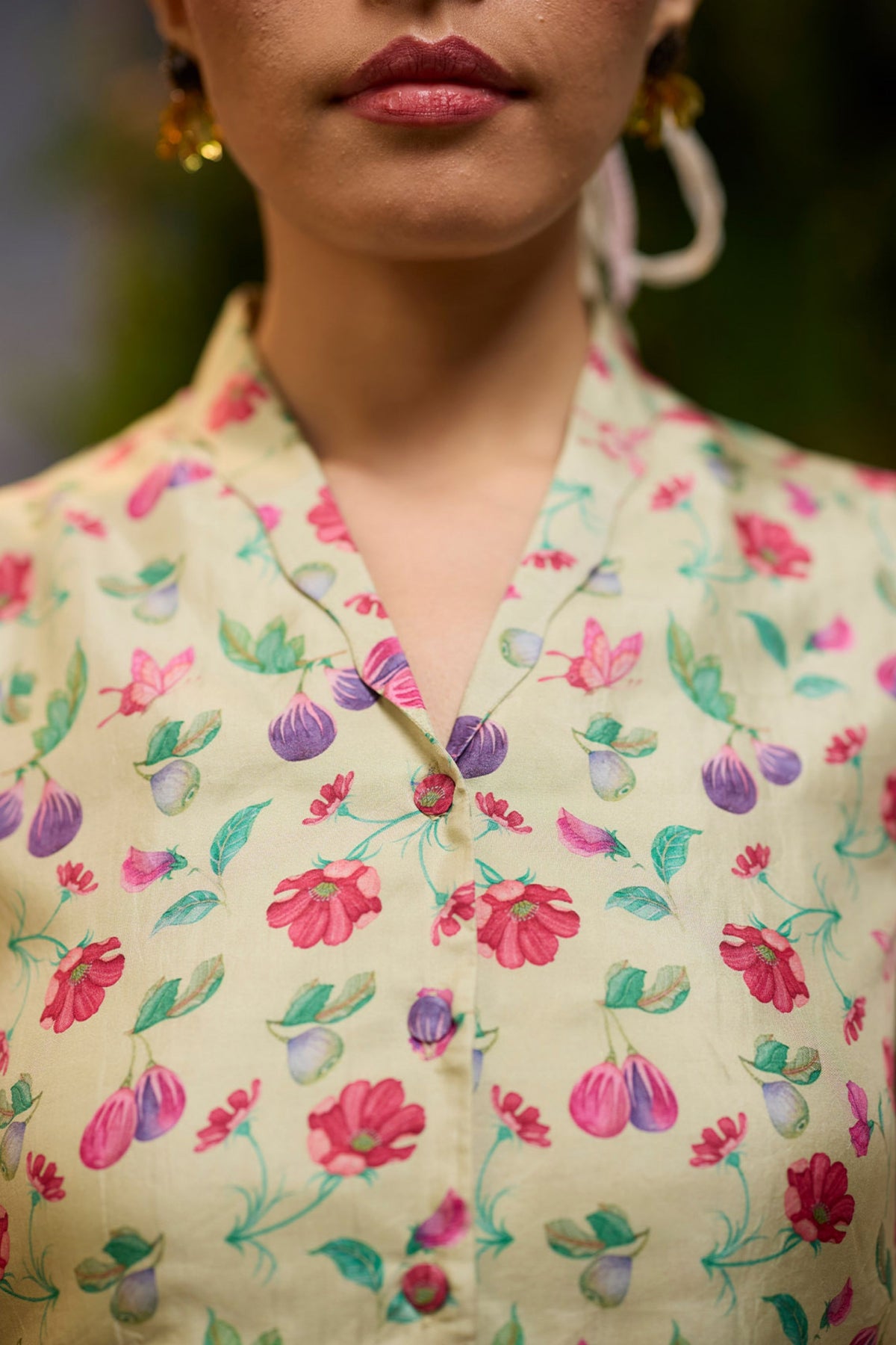 Under the Fig Tree Yellow Blouse